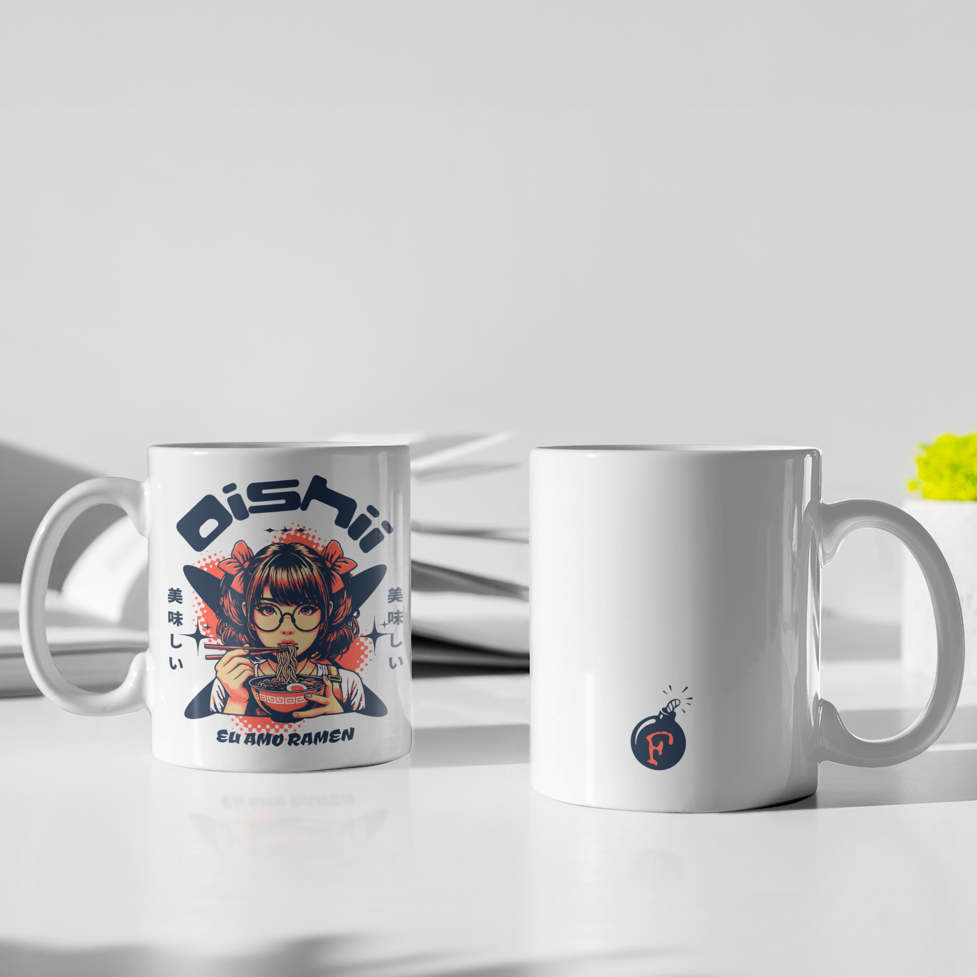 CANECA OISHII - RAMEN