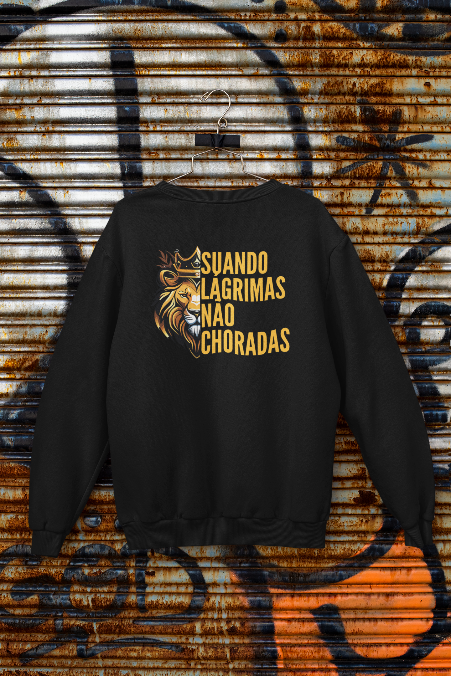 Moletom Fechado - Suando Lágrimas Não Choradas