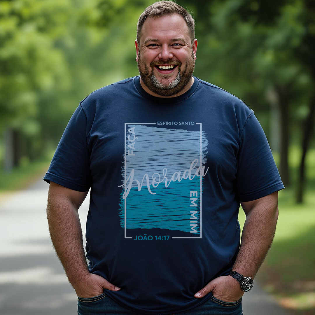 Camisa Plus Size Quality Morada - Unissex