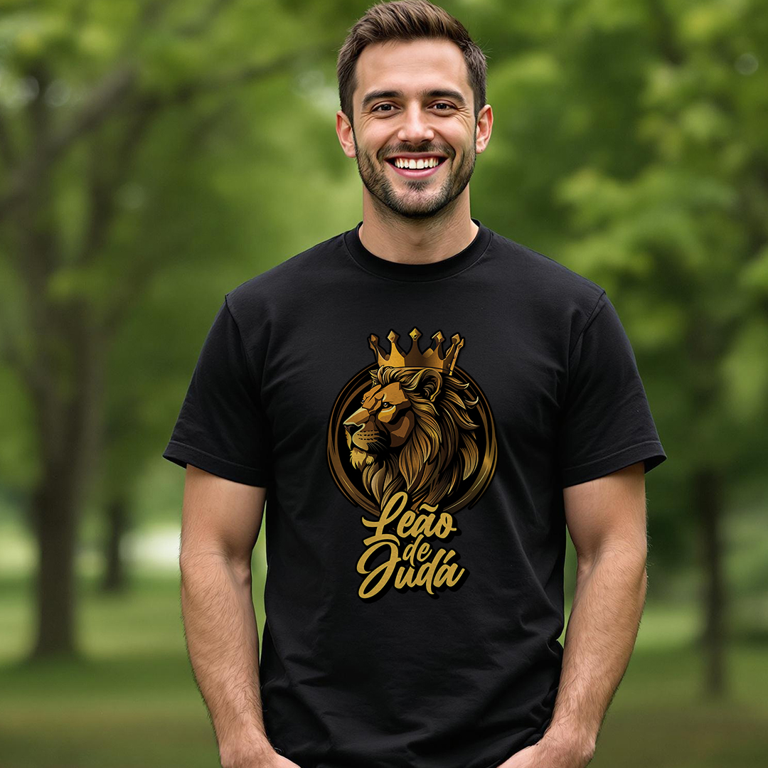 Camisa Oversized Leão de Judá - Unissex
