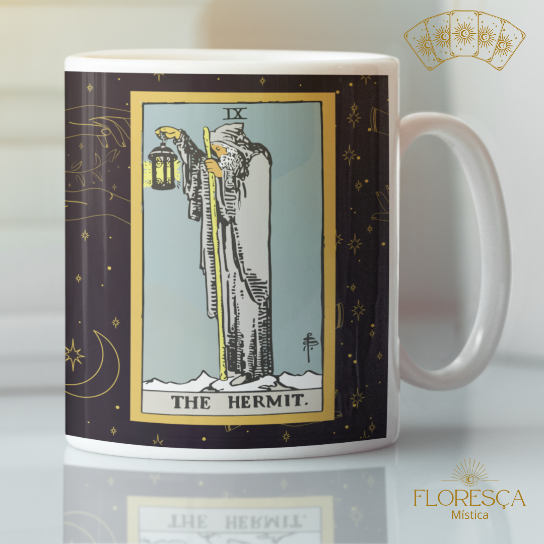 Coleção 22 Arcanos do Tarot Black - O Eremita