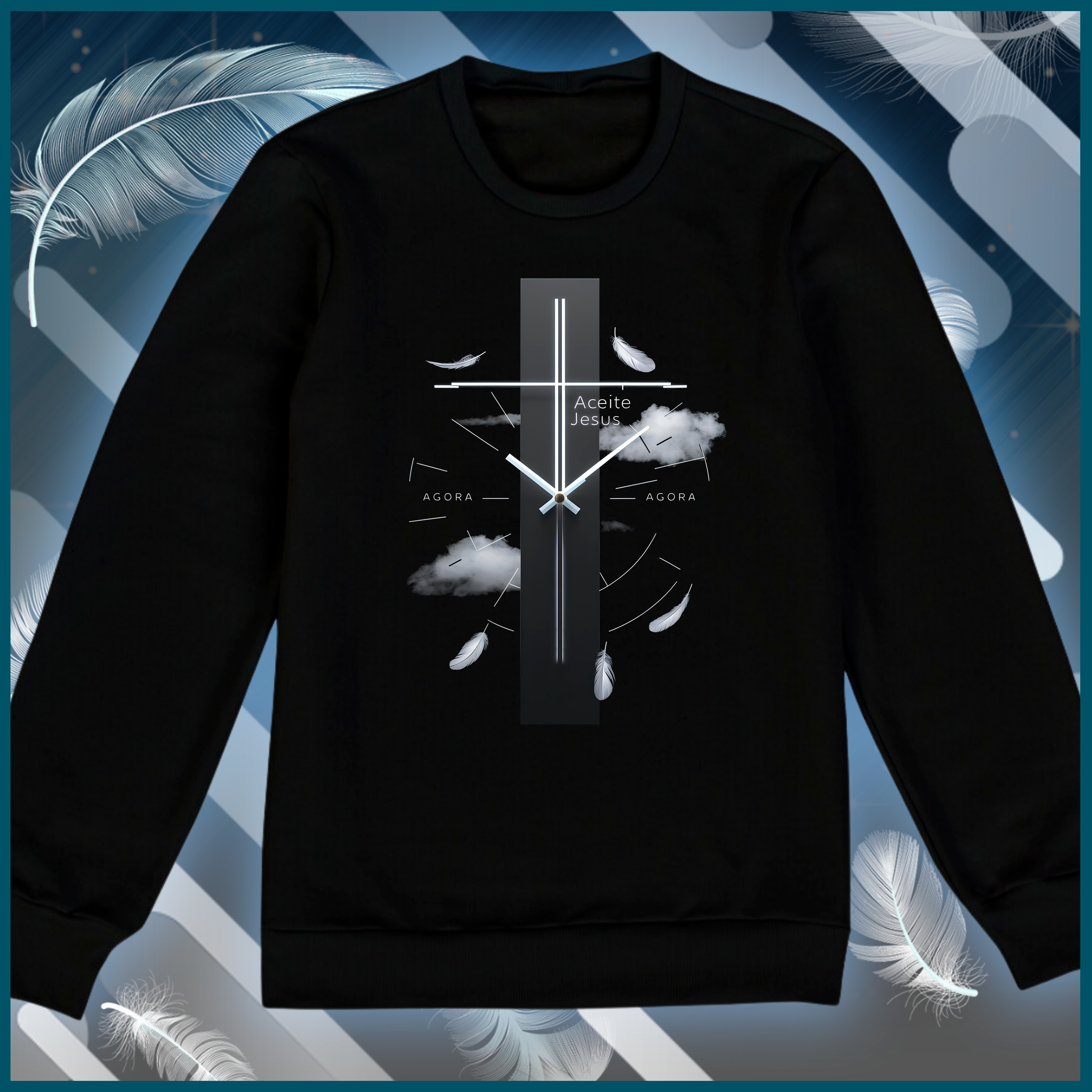 Moletom Fechado - Aceite Jesus AGORA