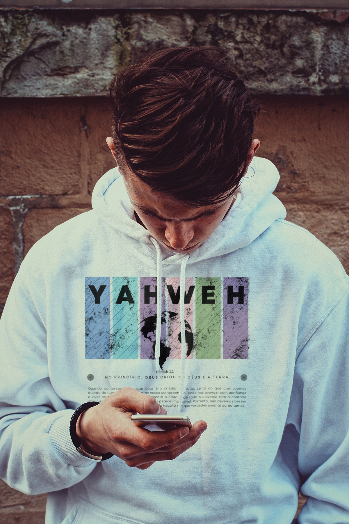 MOLETOM CAGURU UNISEX CLARO