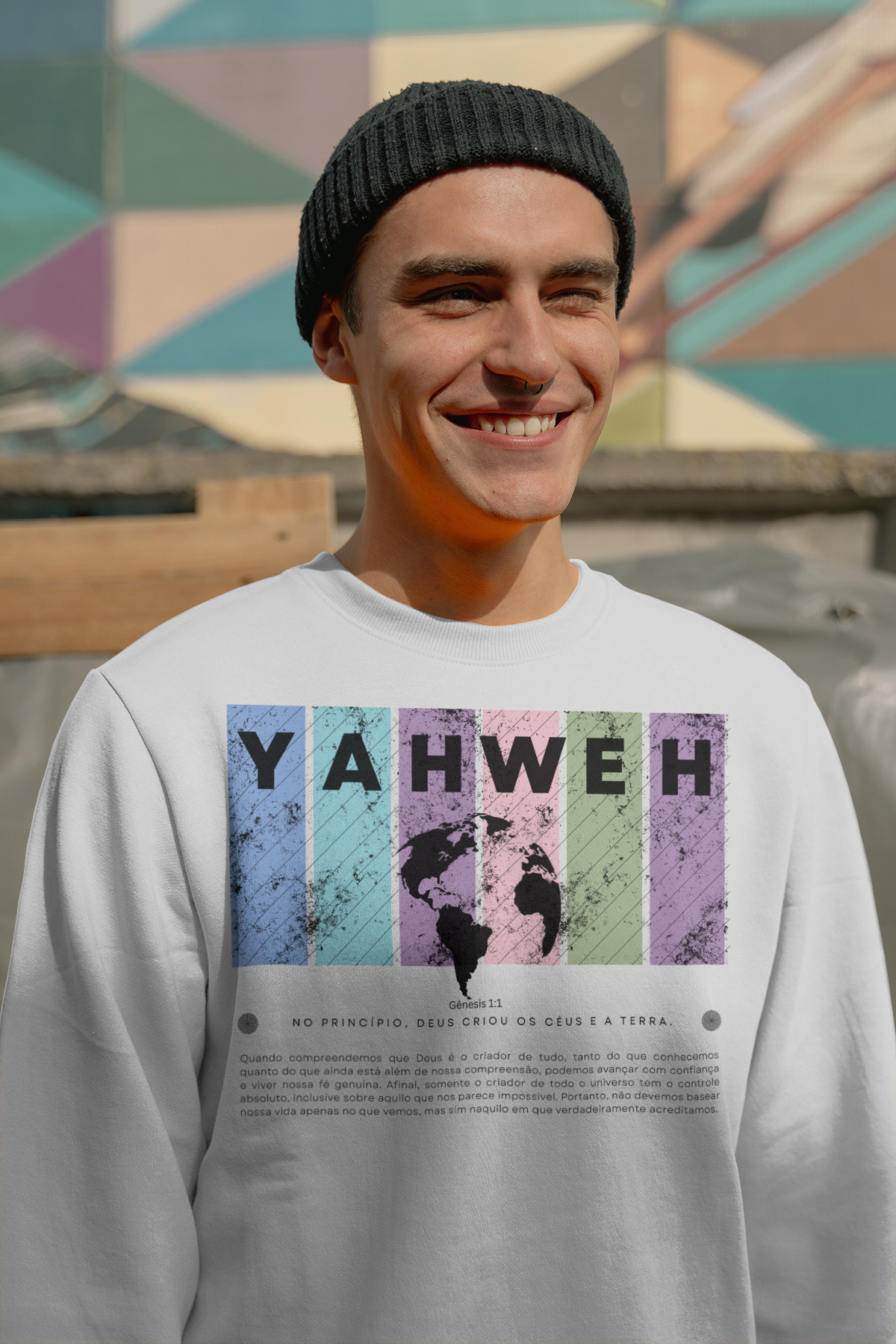 MOLETOM UNISEX YAHWEH CLARO