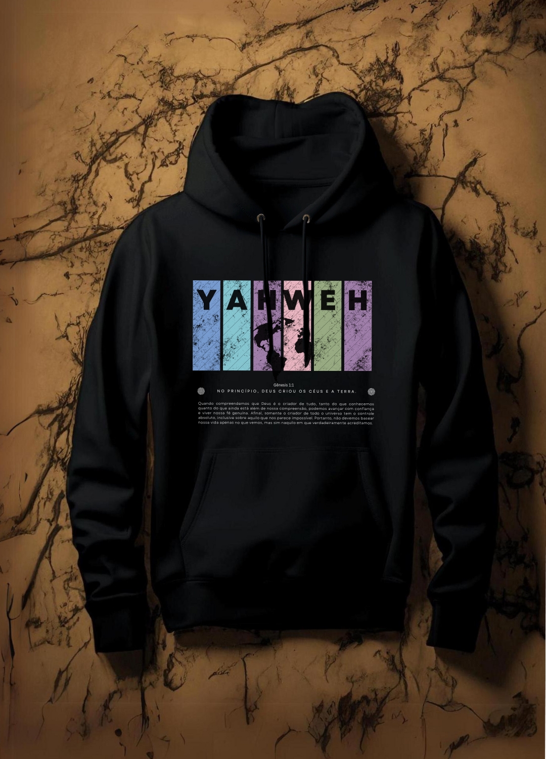 MOLETOM CANGURU UNISEX PRETO