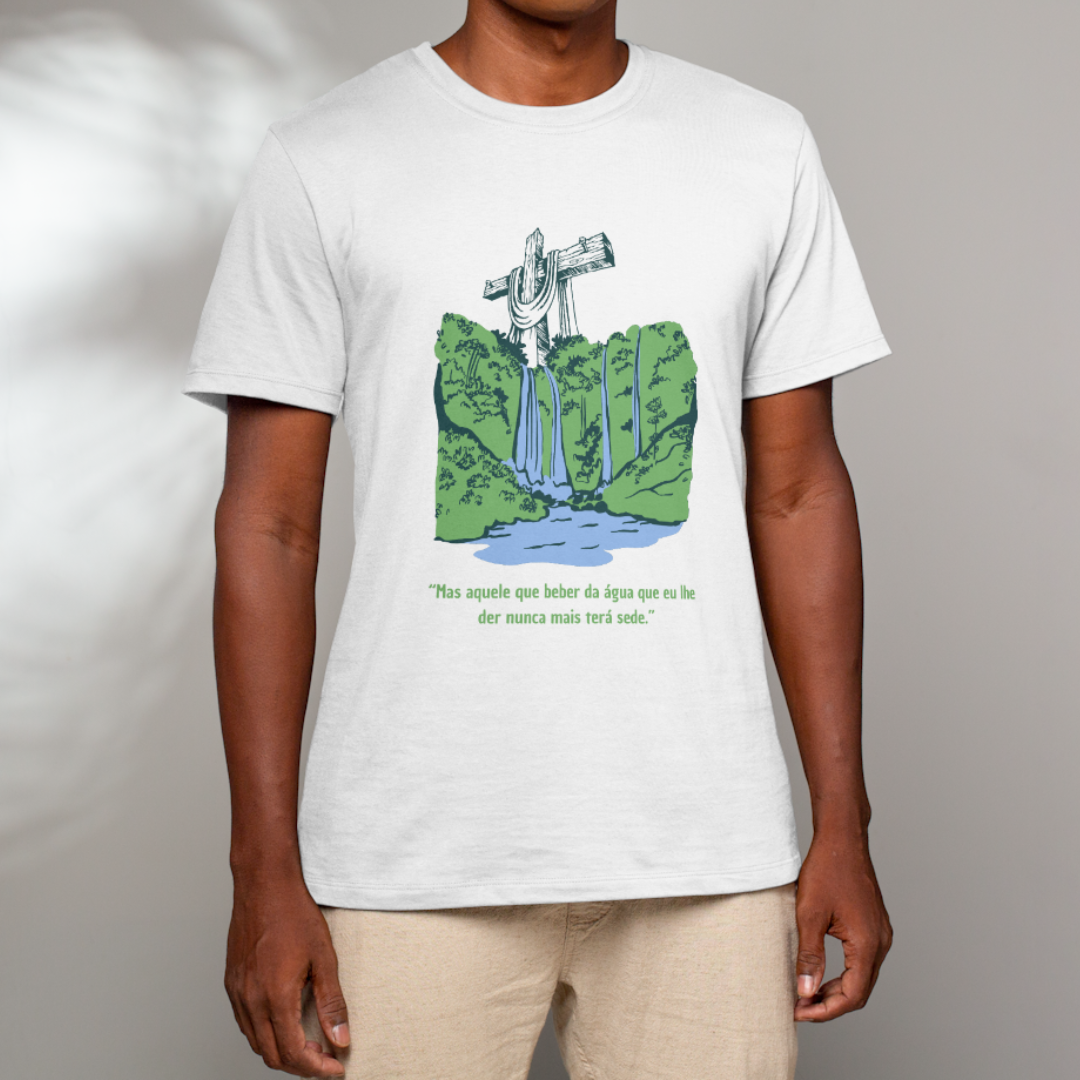 Camiseta - Nunca Mais Terá Sede