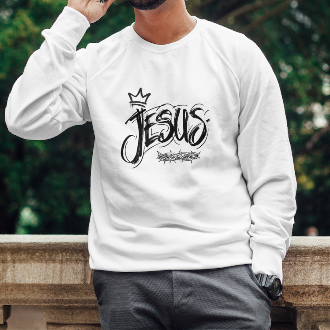 Moletom Blusão - Jesus do Calvário à Glória