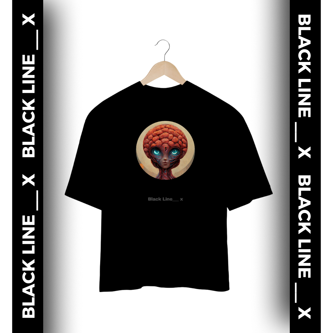 Camiseta Oversized Unissex ET Cabeçudo