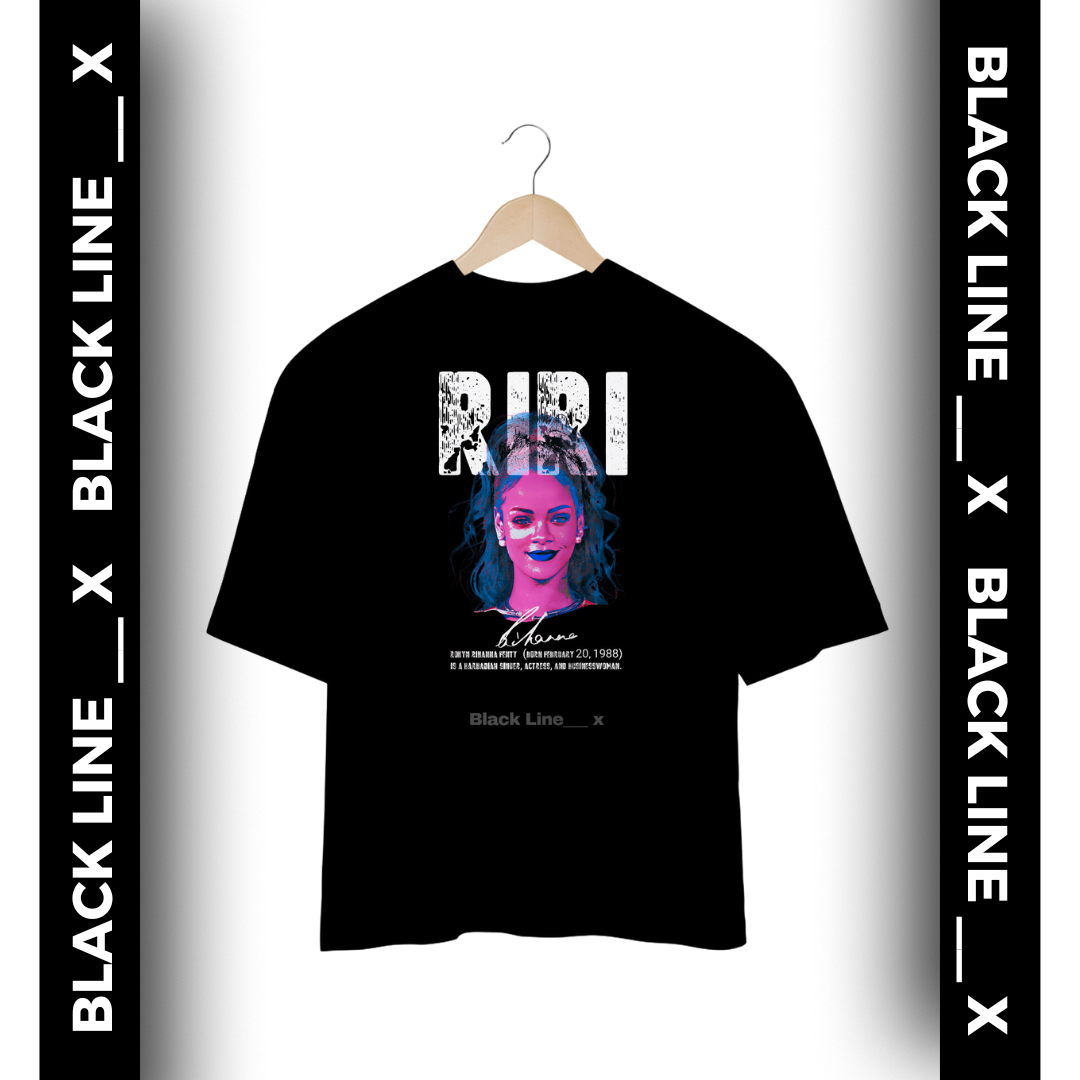 Camiseta Oversized Unissex Riahnna