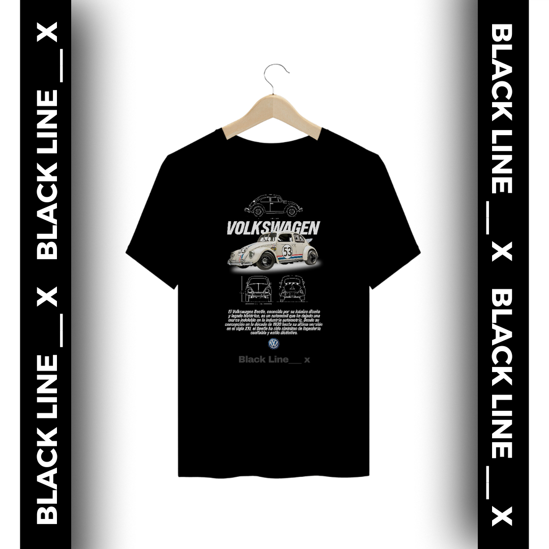 Camiseta Plussize Unissex Volkswagen Fusca
