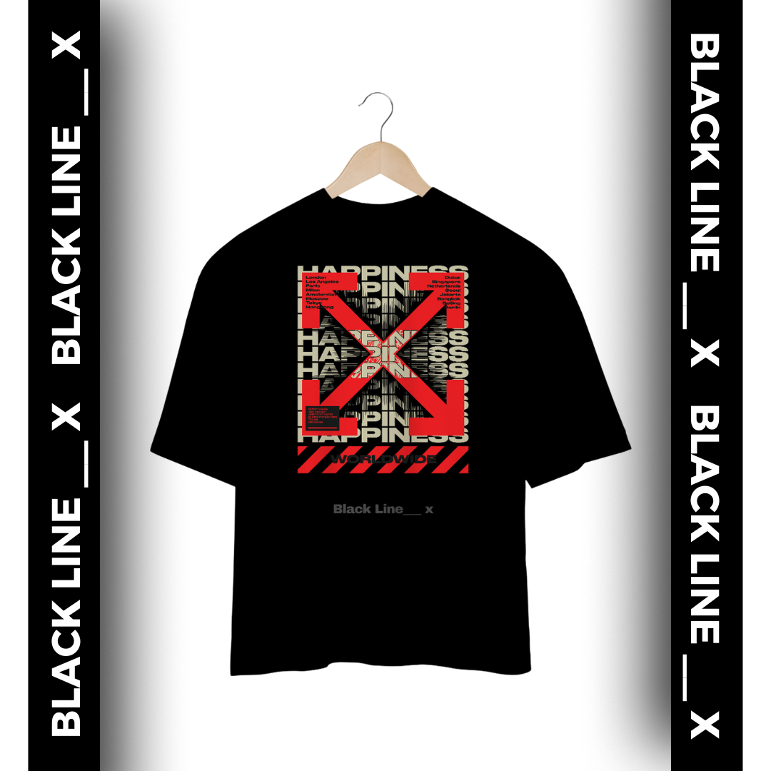 Camiseta Oversized Unissex Worldwide