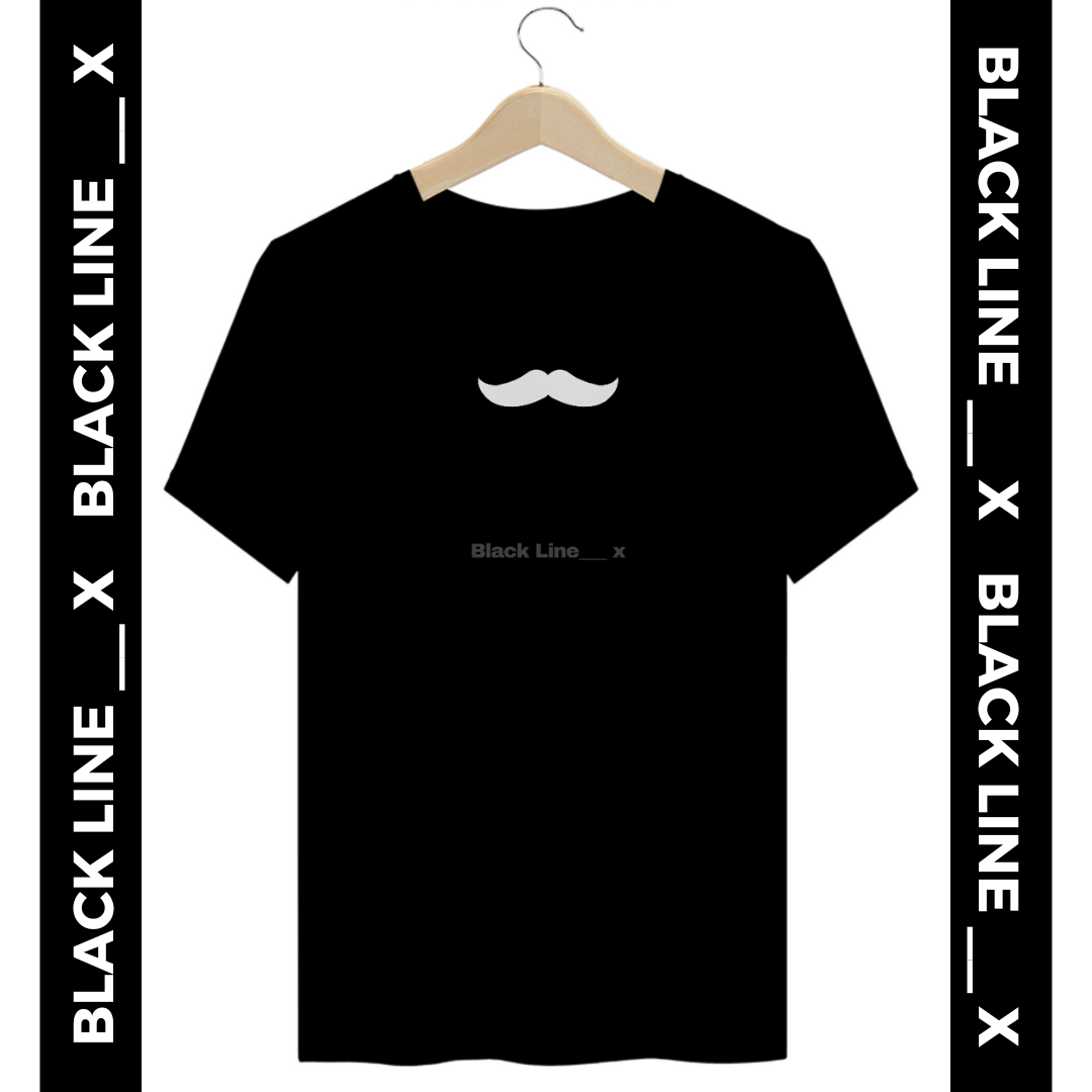 Camiseta Plussize Unissex Bigode Grosso