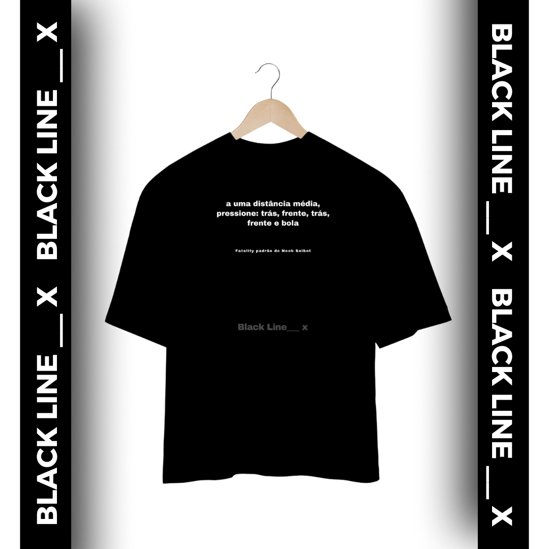 Camiseta Oversized Unissex Código Combate