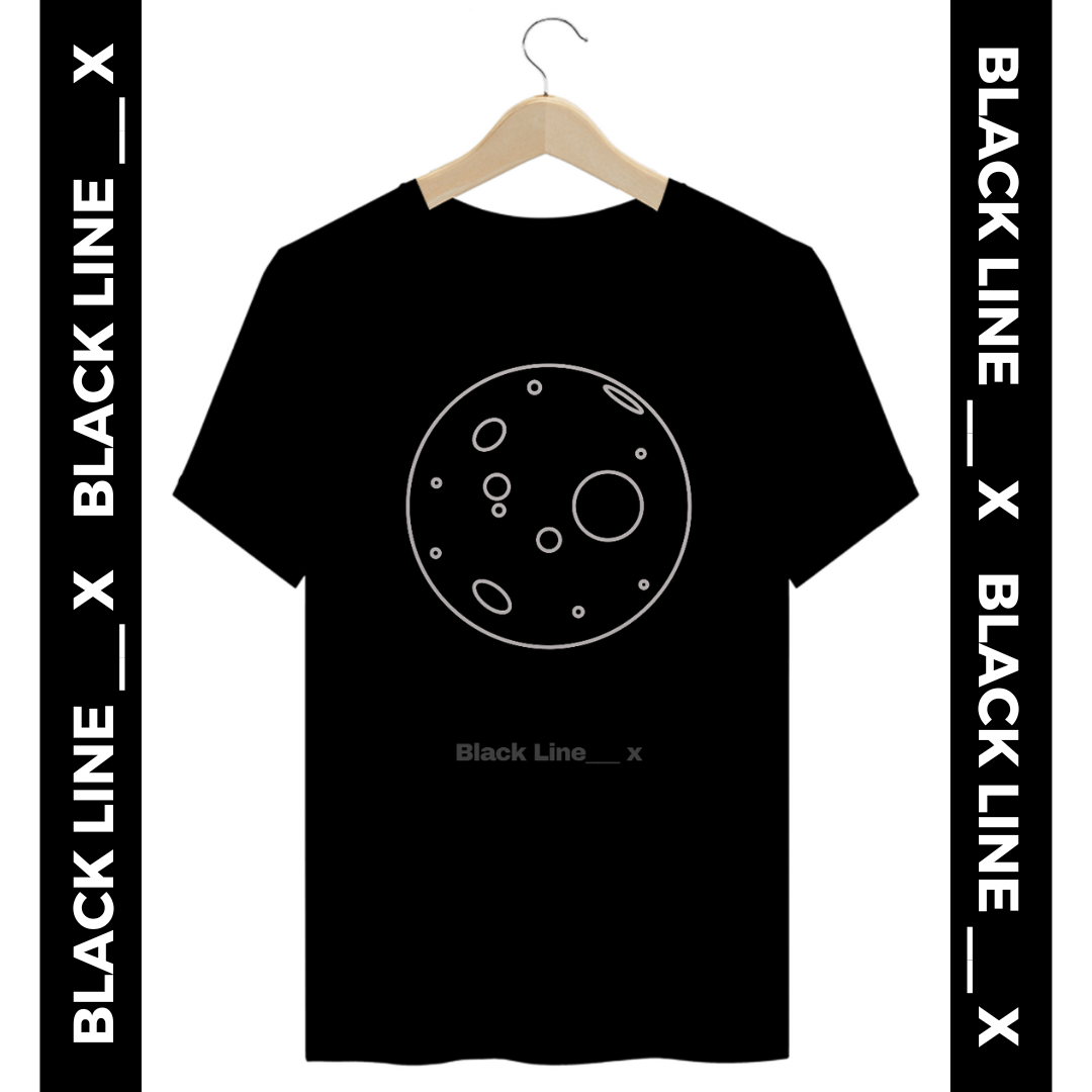 Camiseta Unissex Da Lua