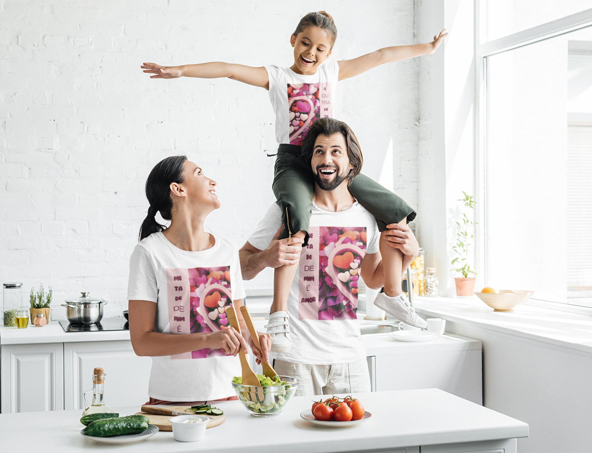 Metade do amor - modelo baby look