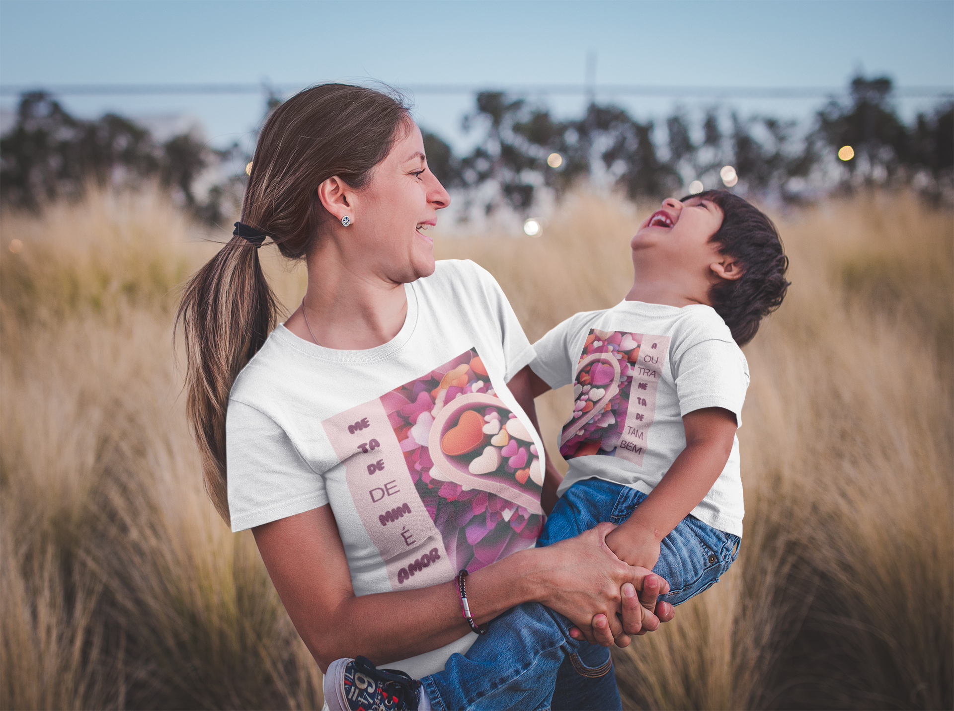 Metade do amor - Modelo Unissex