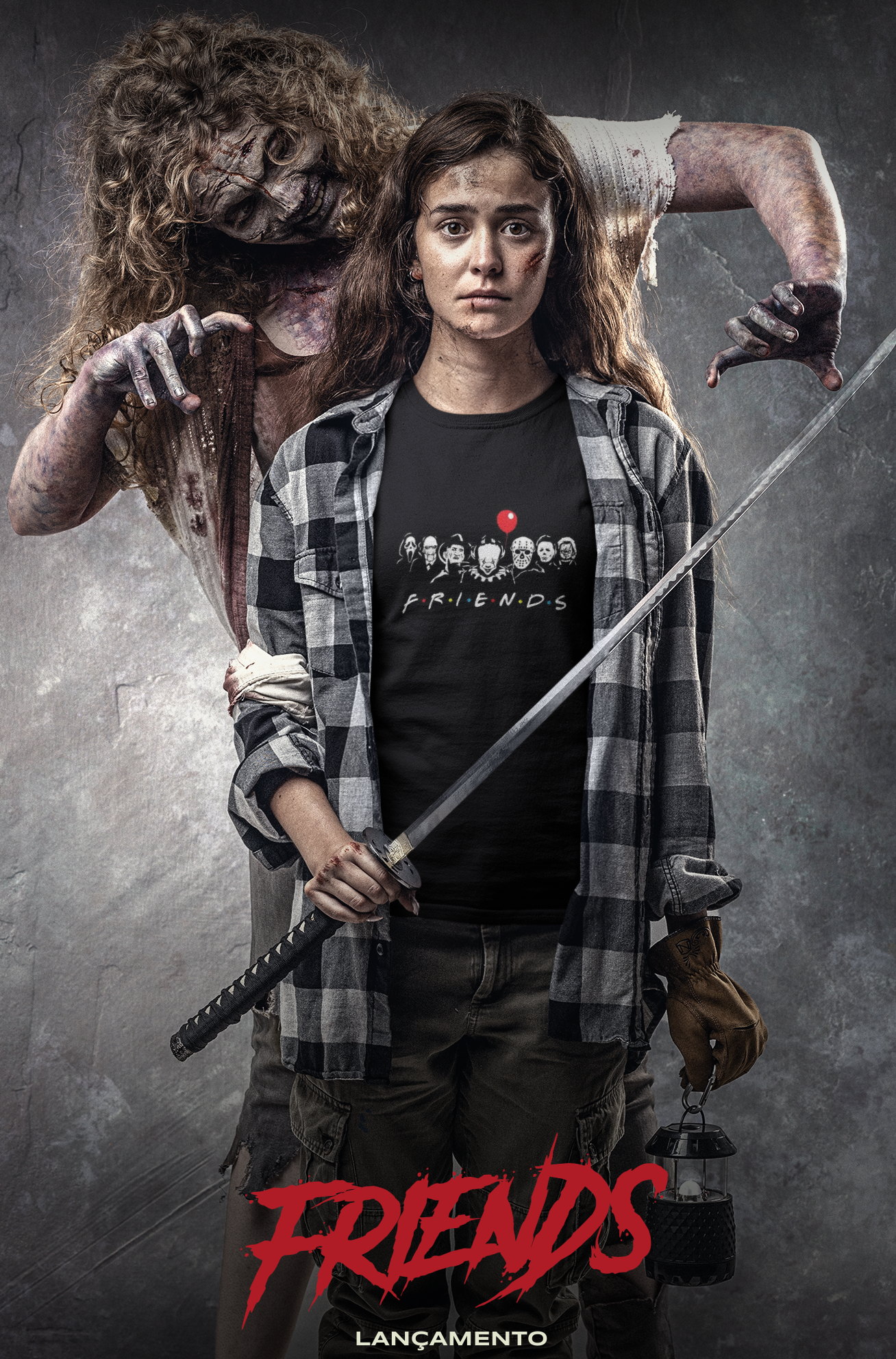 CAMISETA - FRIENDS TERROR