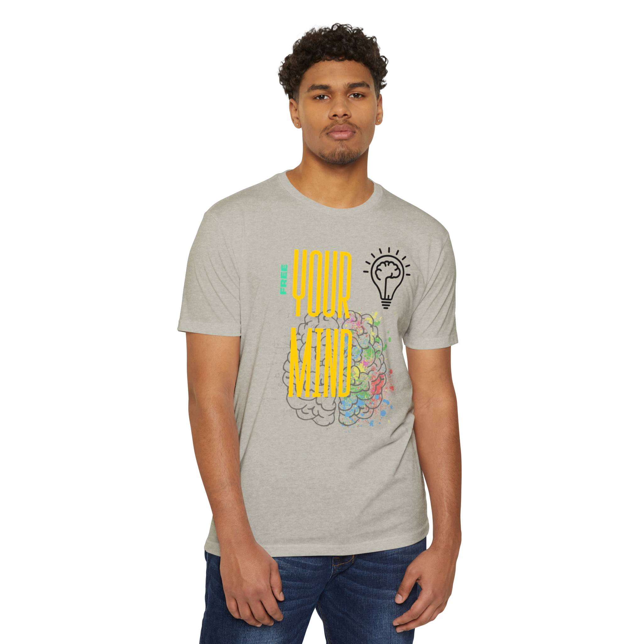 Camiseta Unissex Quality Free Your Mind