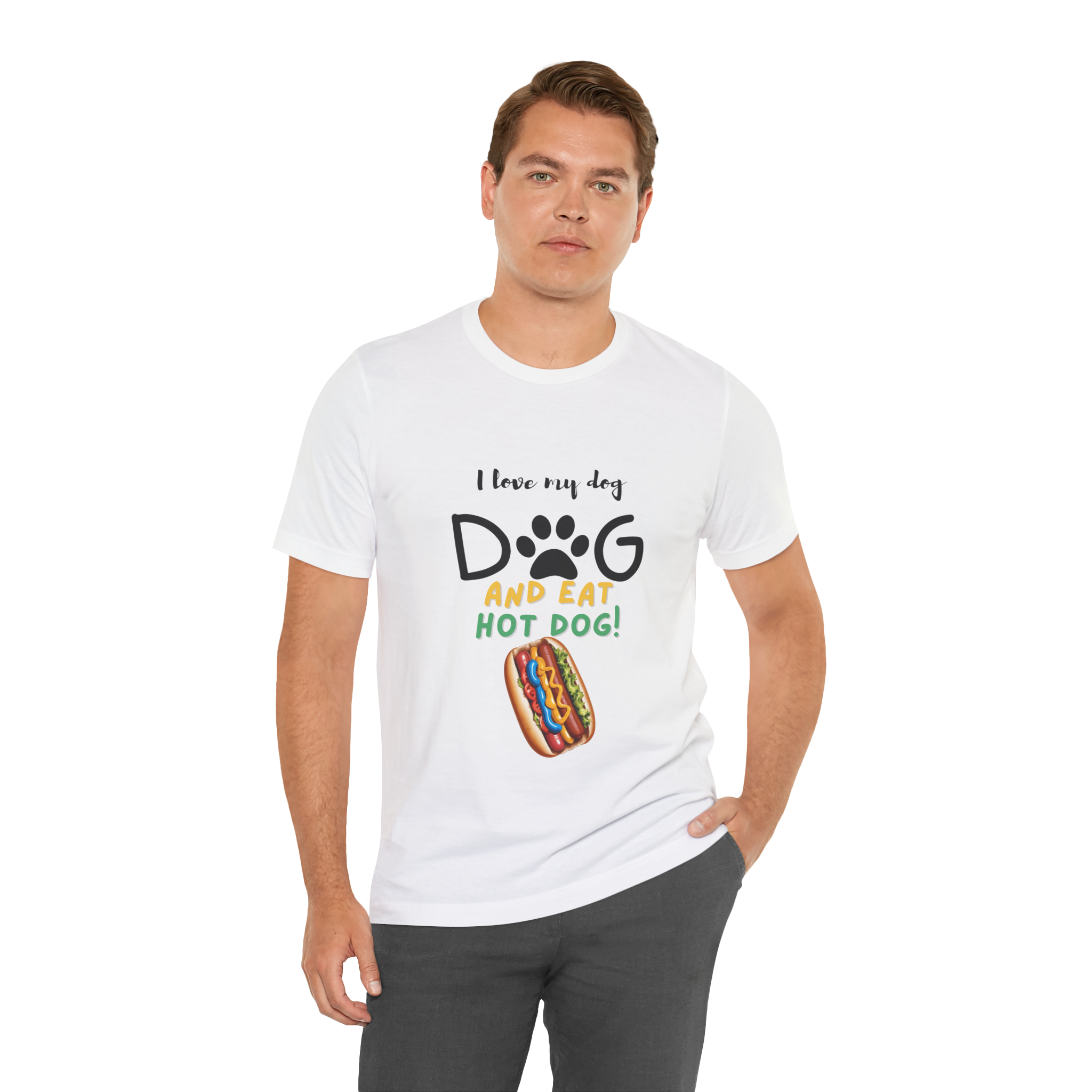 T-shirt I love my Dog