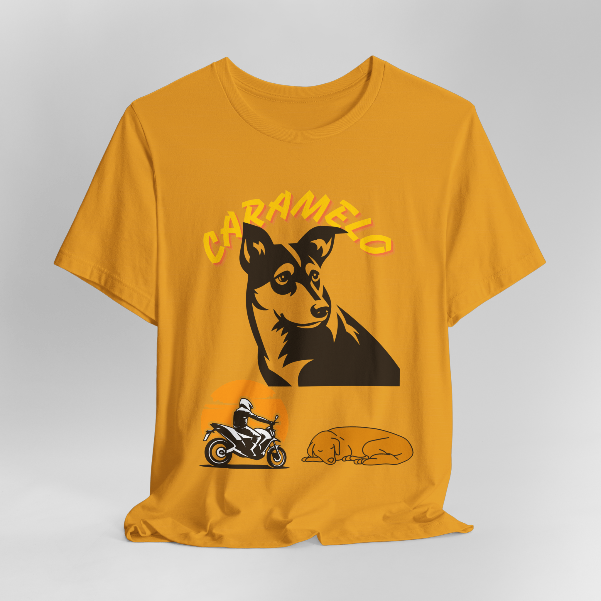 Camiseta  Quality Vira Lata Caramelo