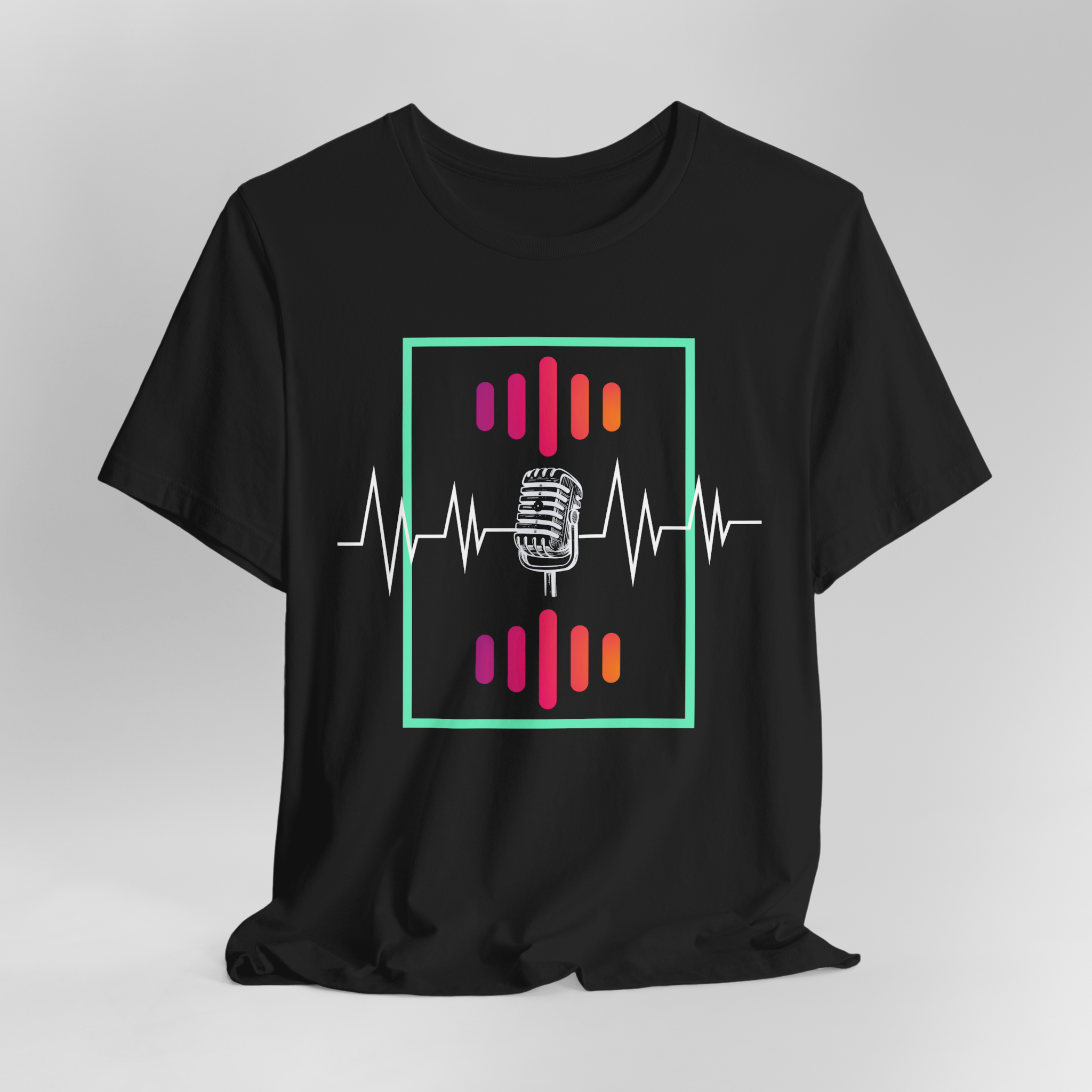 Camisa Unissex Quality Microfone hit