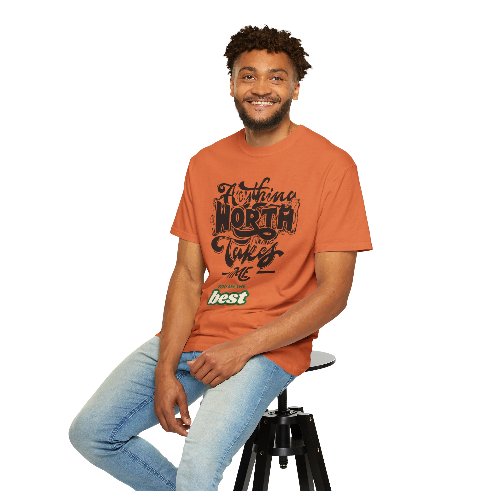 Camiseta Anything worth