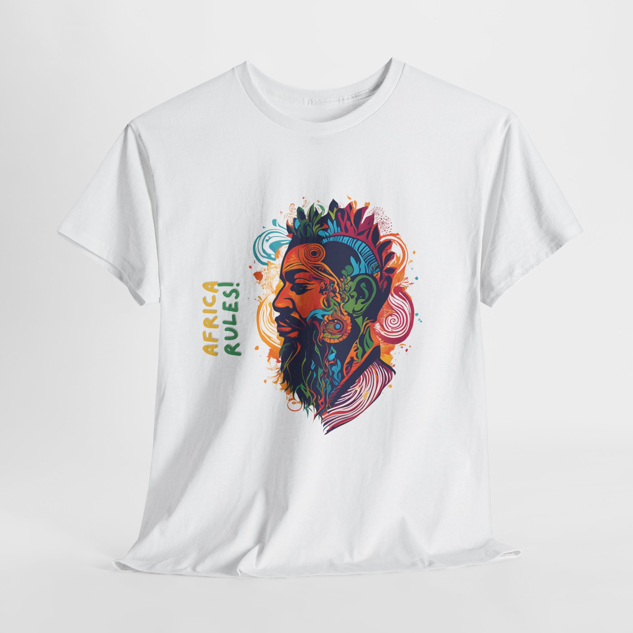 Camiseta Unissex Quality Africa Rules!