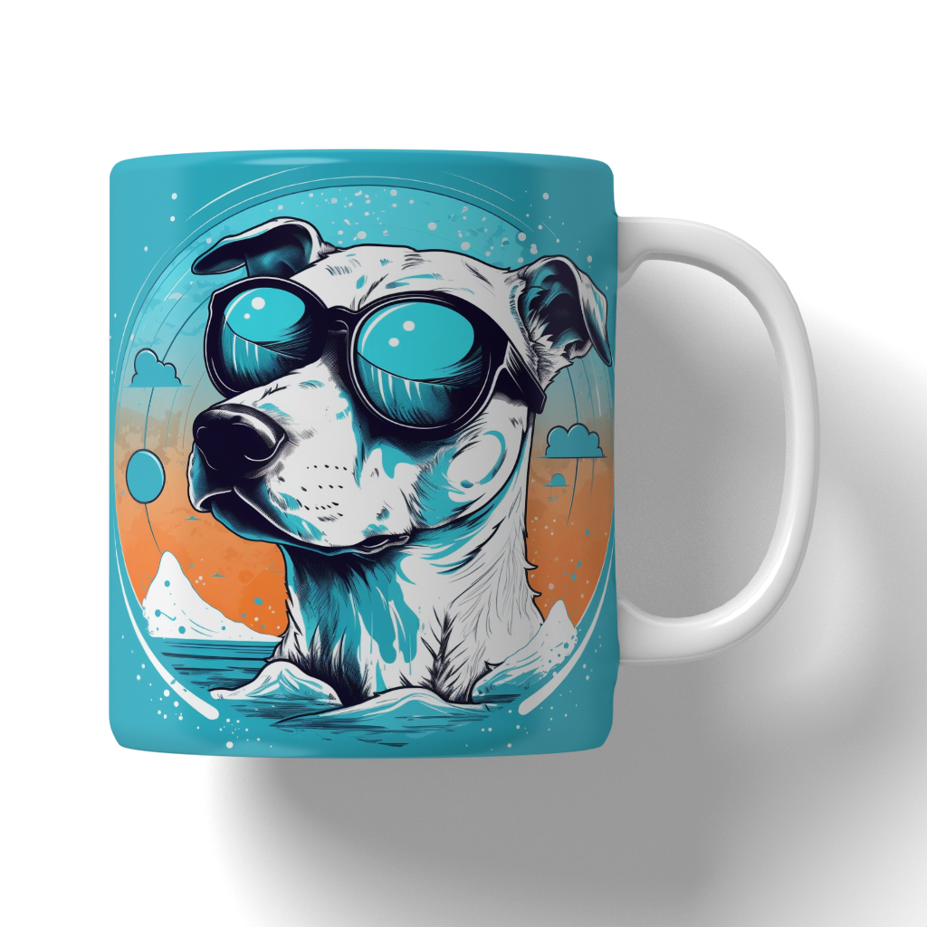 Caneca Ilustração de dogs