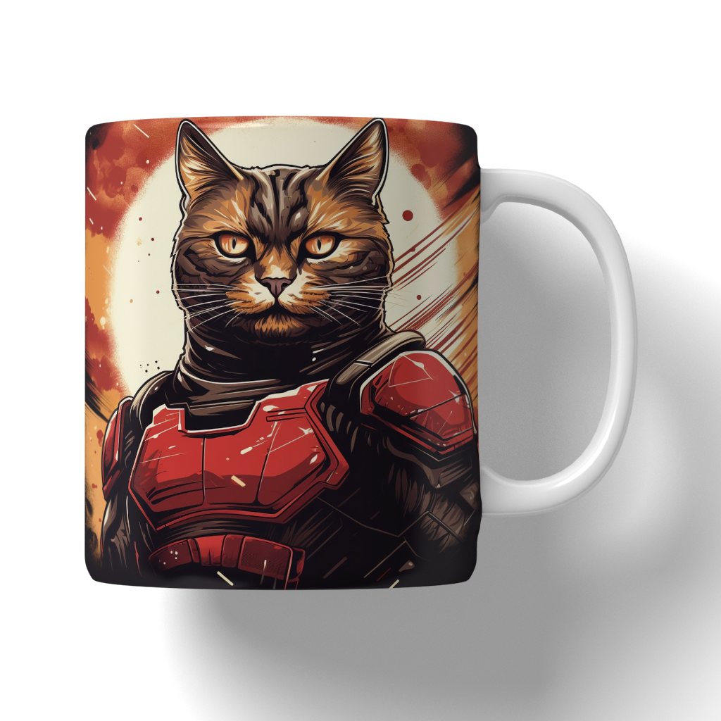 Caneca Ilustrações de Gatos