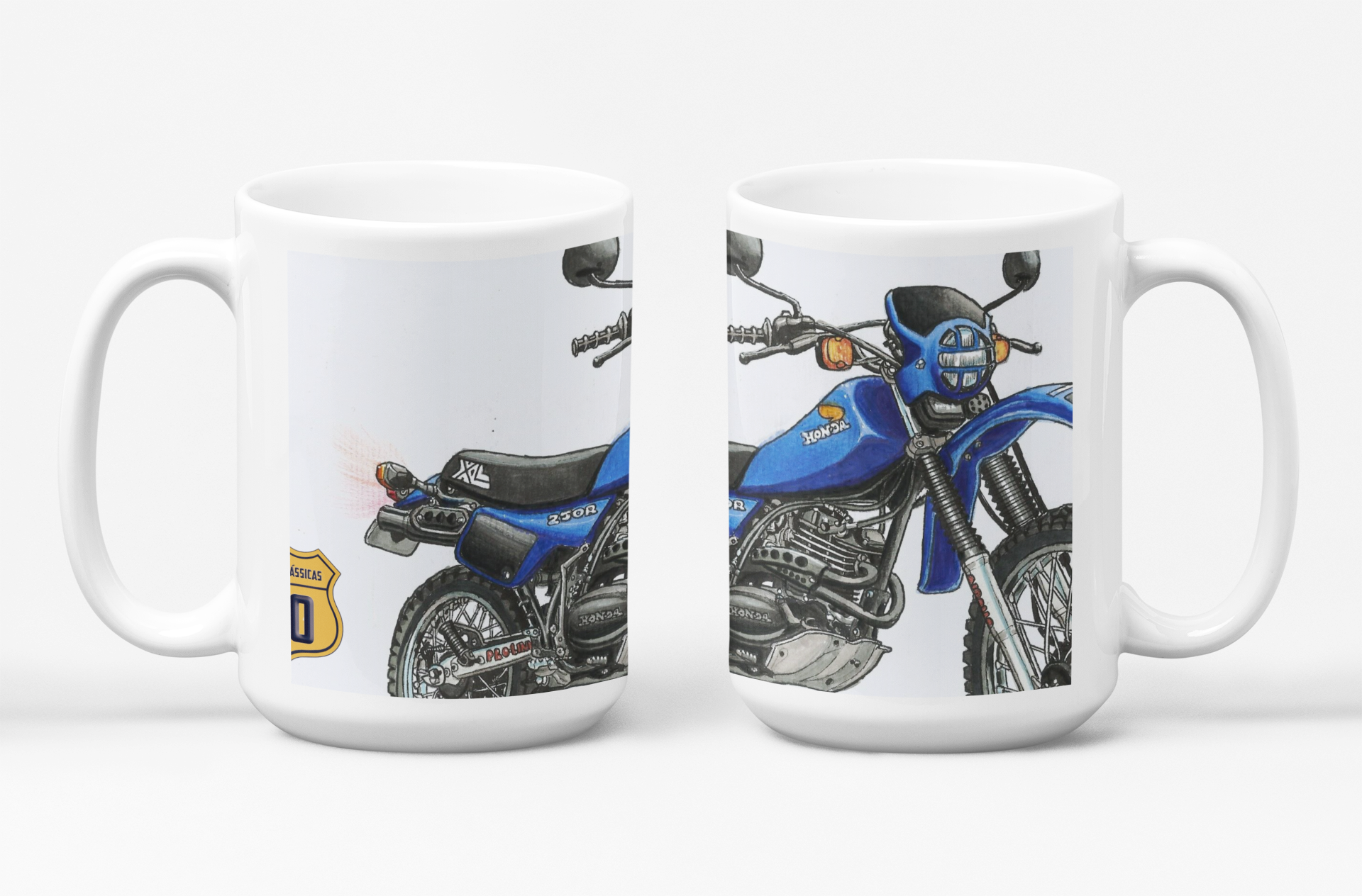 Caneca XL 250R Azul by Nello Petri