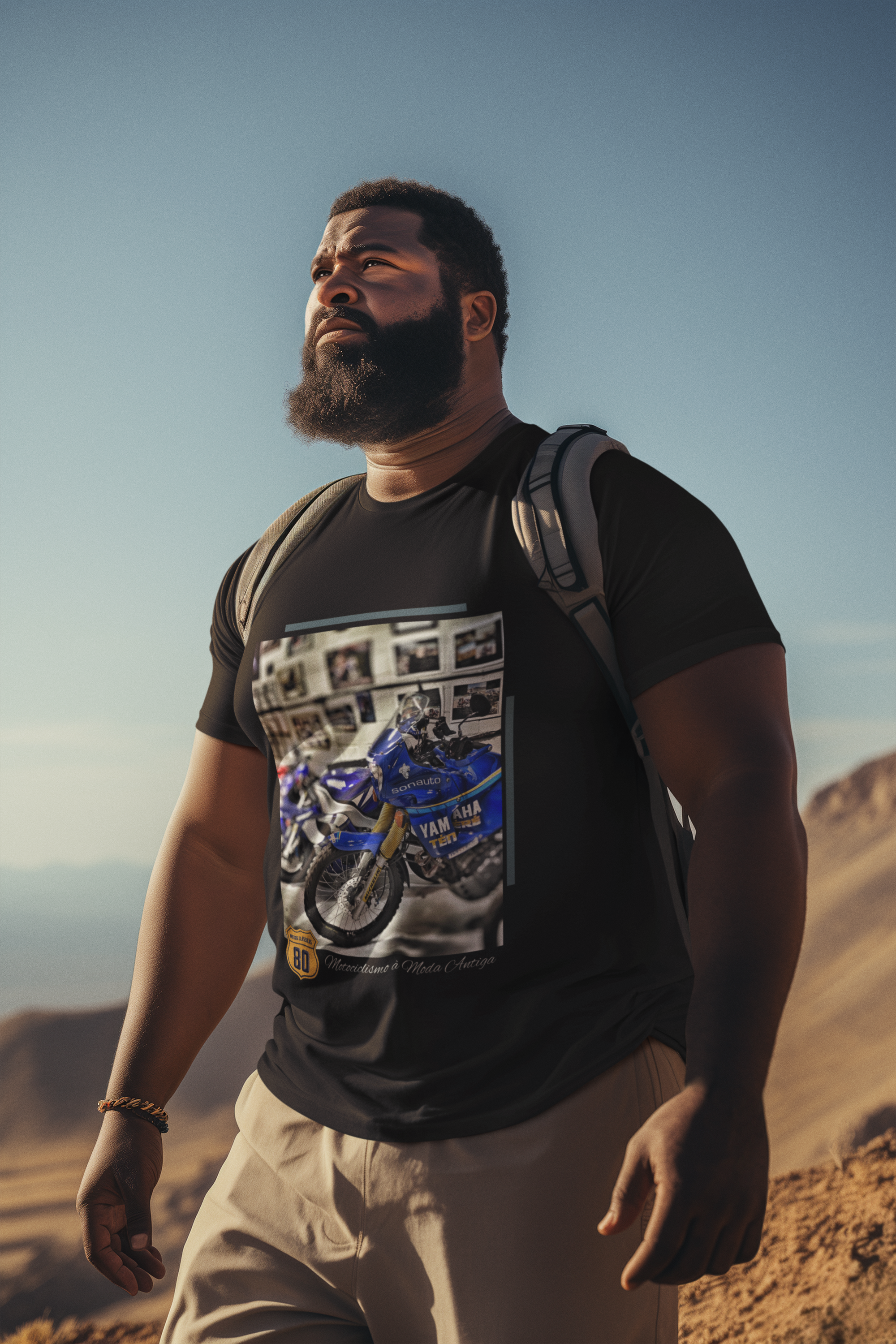 Camiseta Plus Riders XTZ 750 Super Ténéré