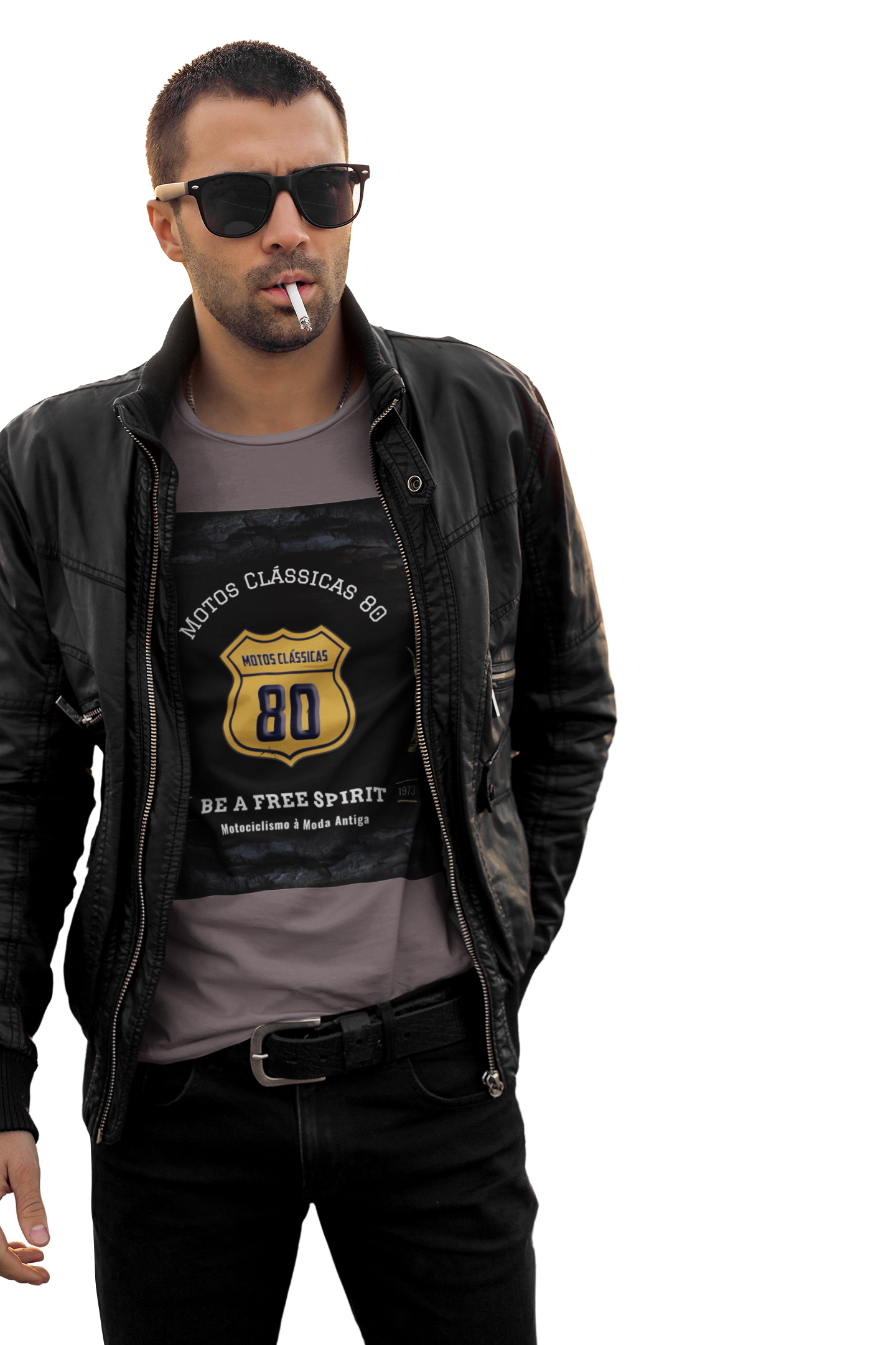 Camiseta Basic Vintage Stoned - Free Spirit