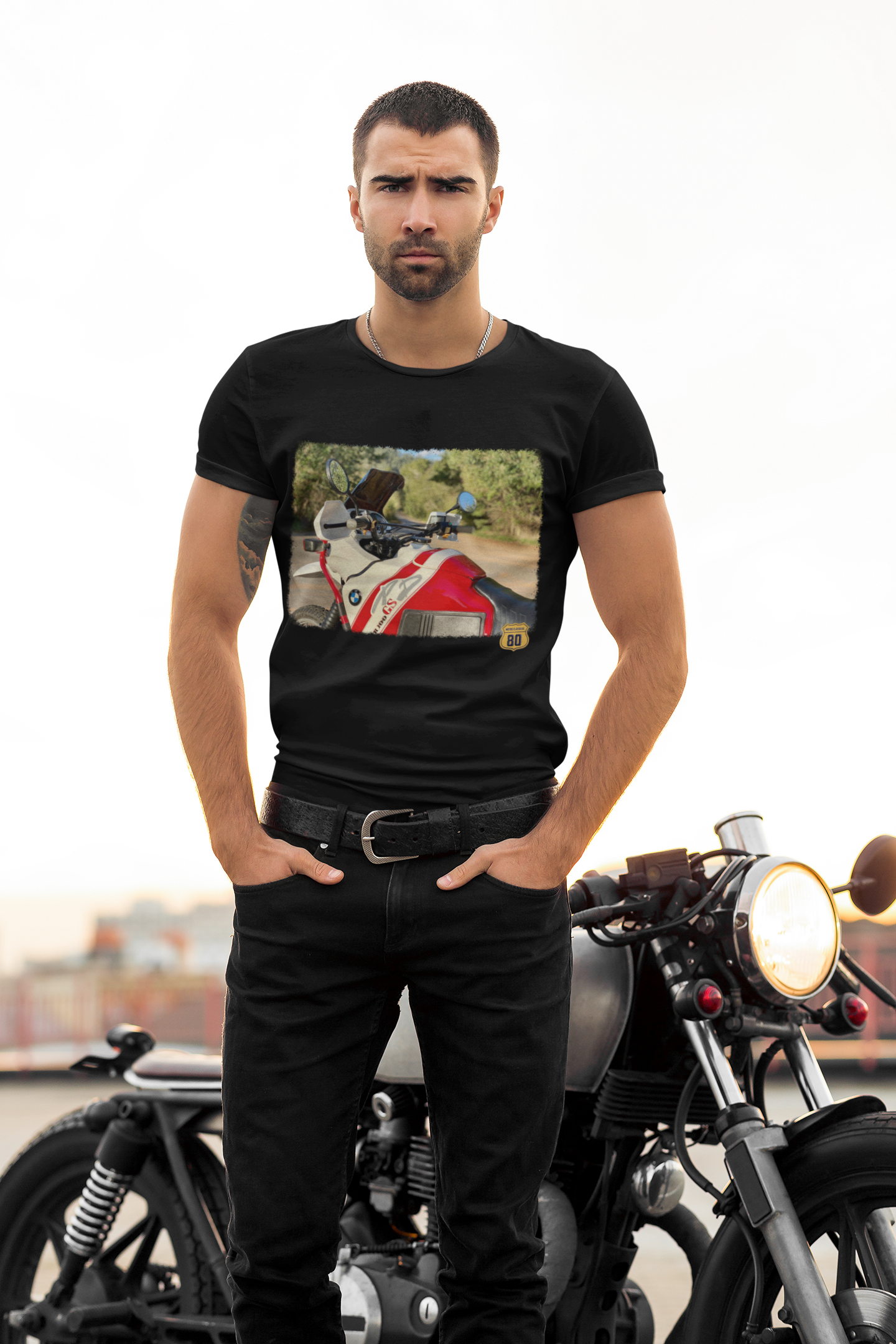 Camiseta BMW R100GS Paris Dakar