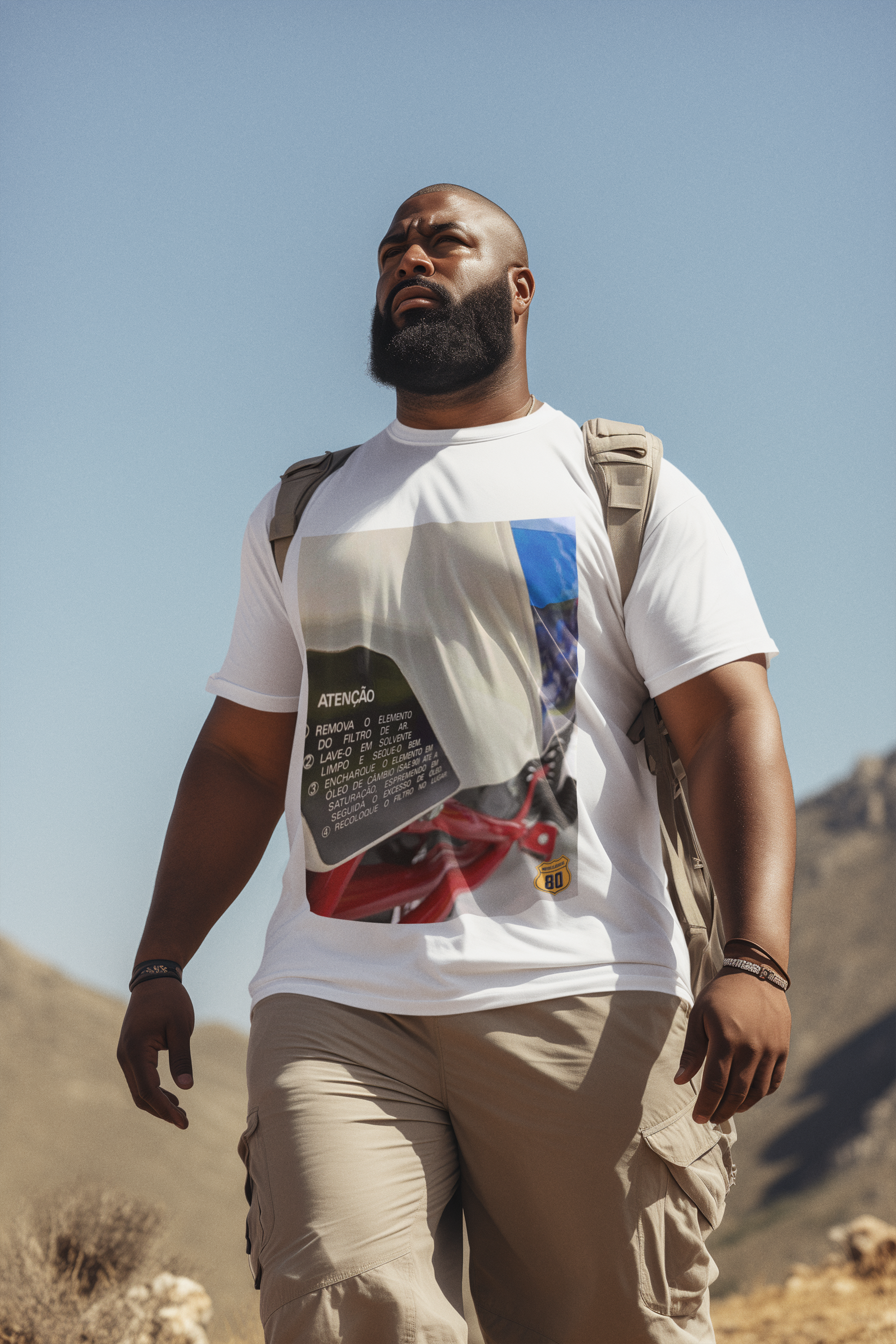 Camiseta Plus Riders - XL 125S Filtro de ar