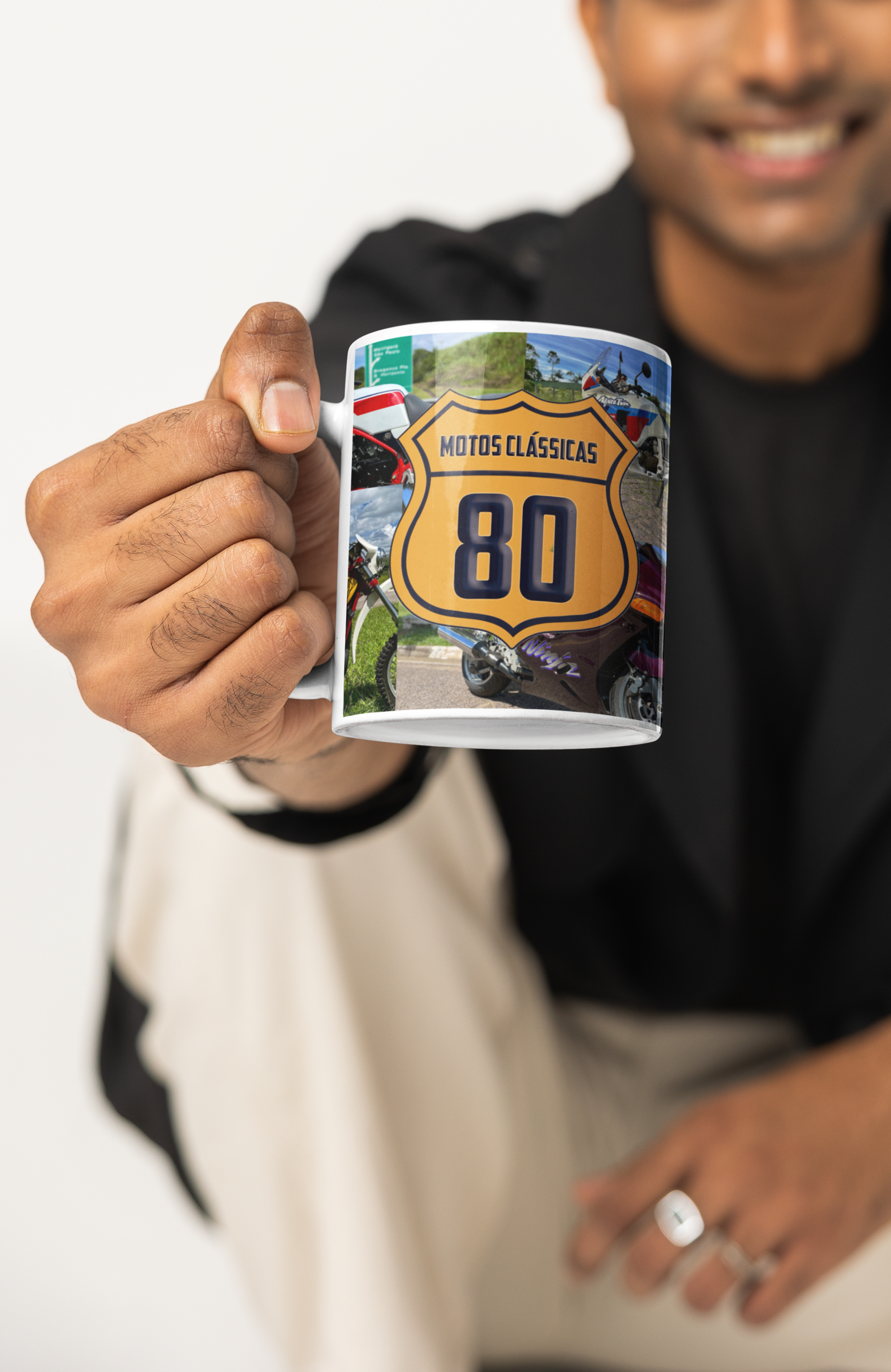 Caneca Motos Classicas 80