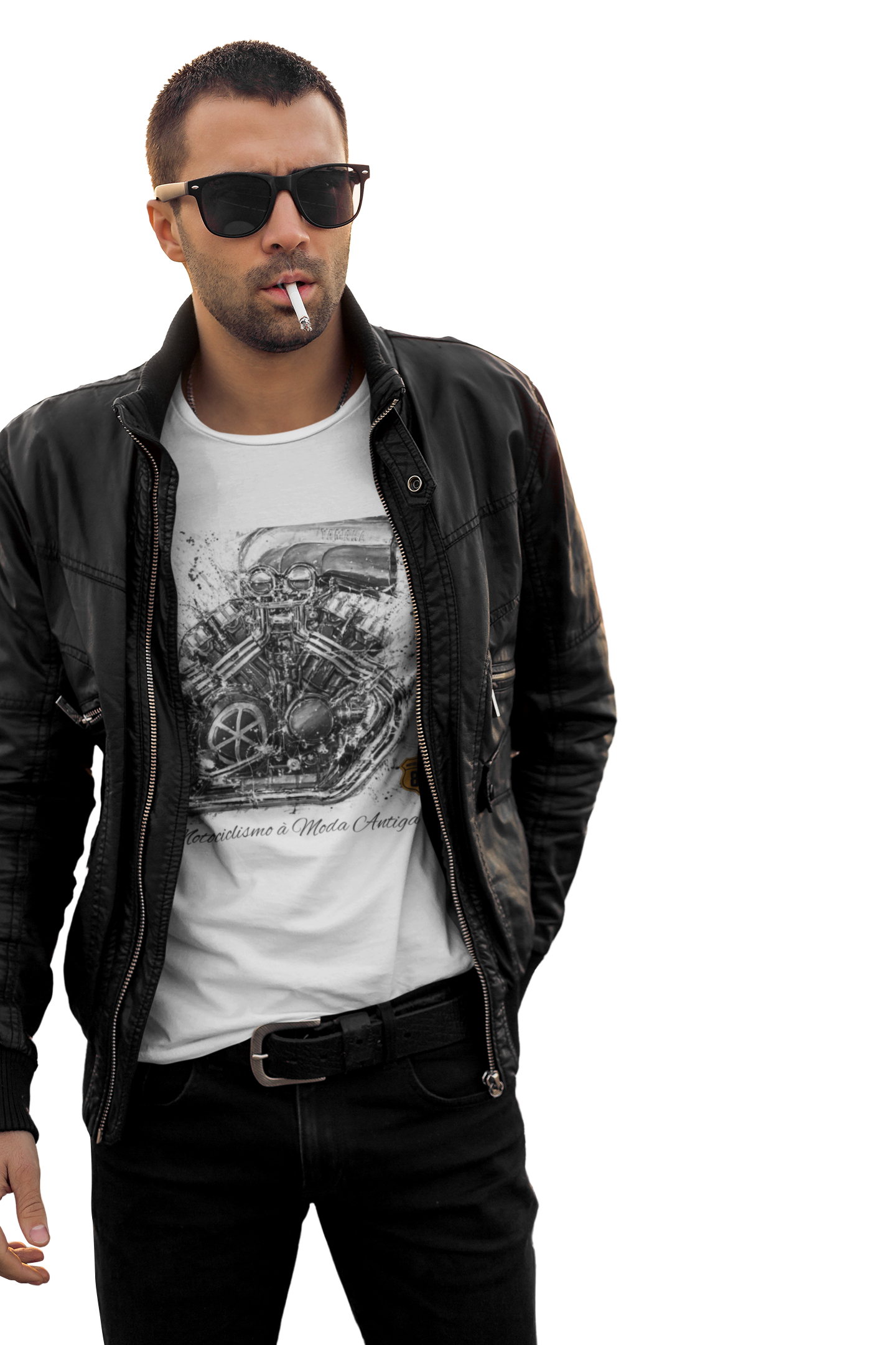 Camiseta Arte Motor V-Max 