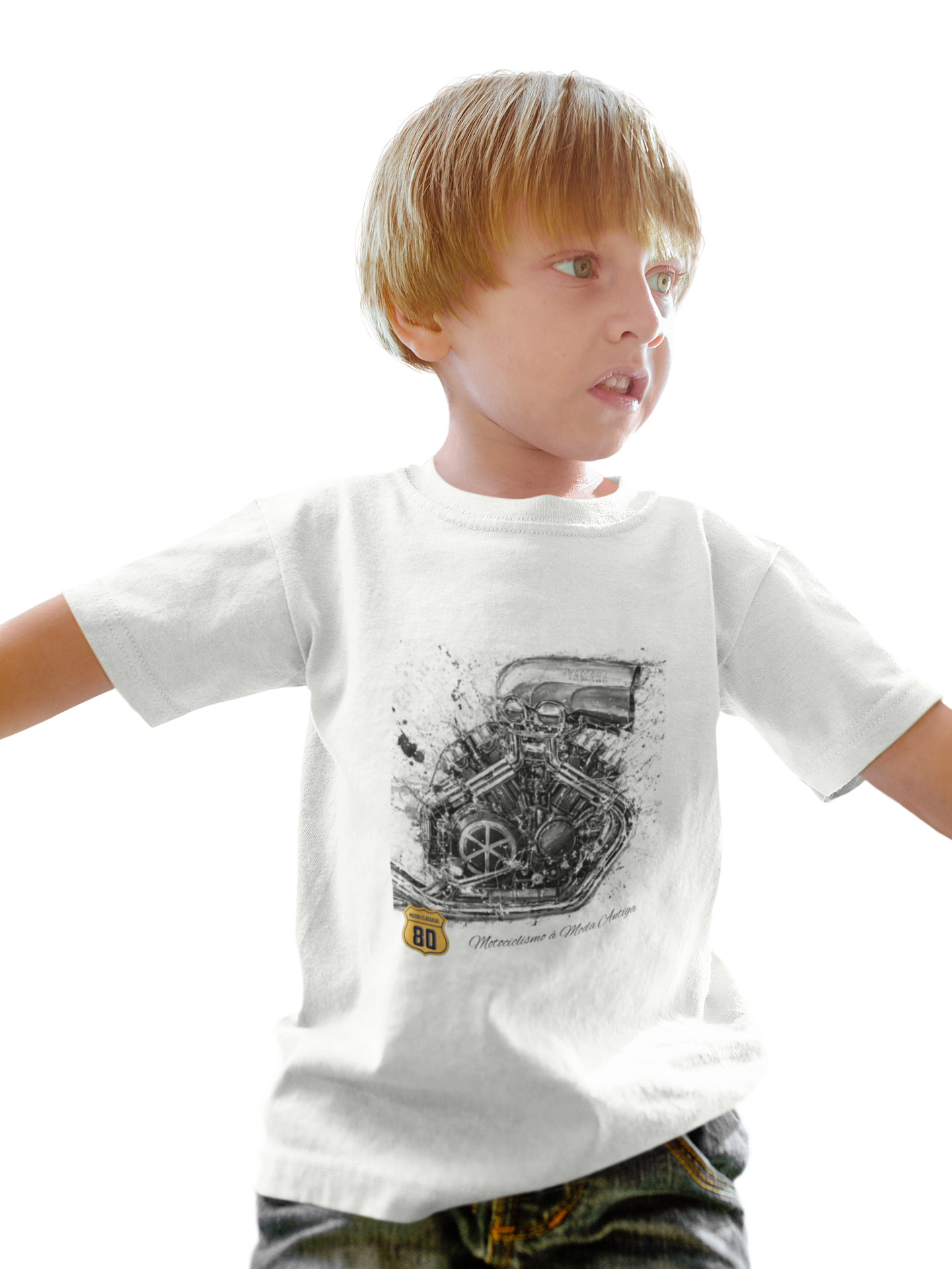 Camiseta Infantil Motor Vmax