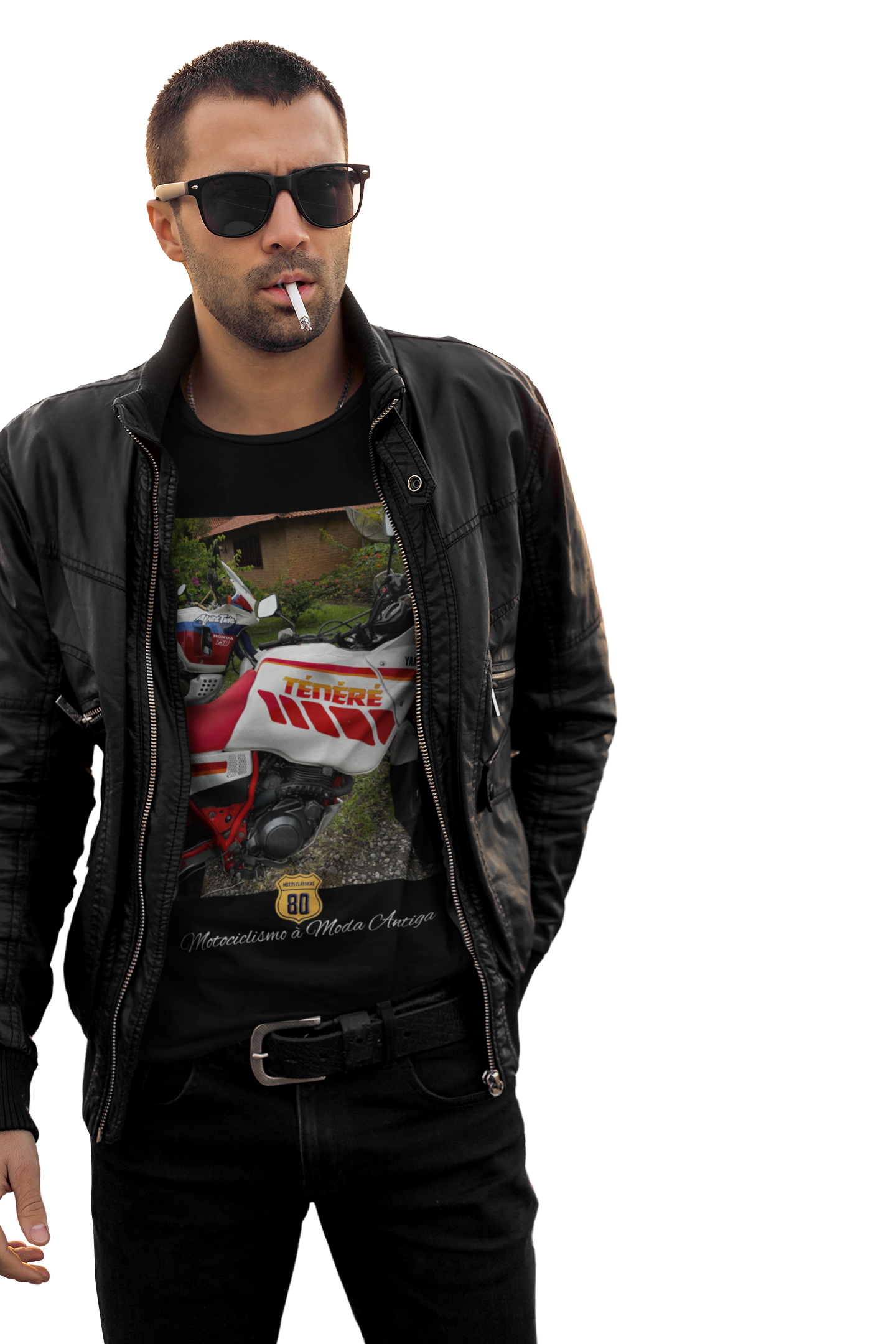 Camiseta Ténéré 600 e Africa Twin 750