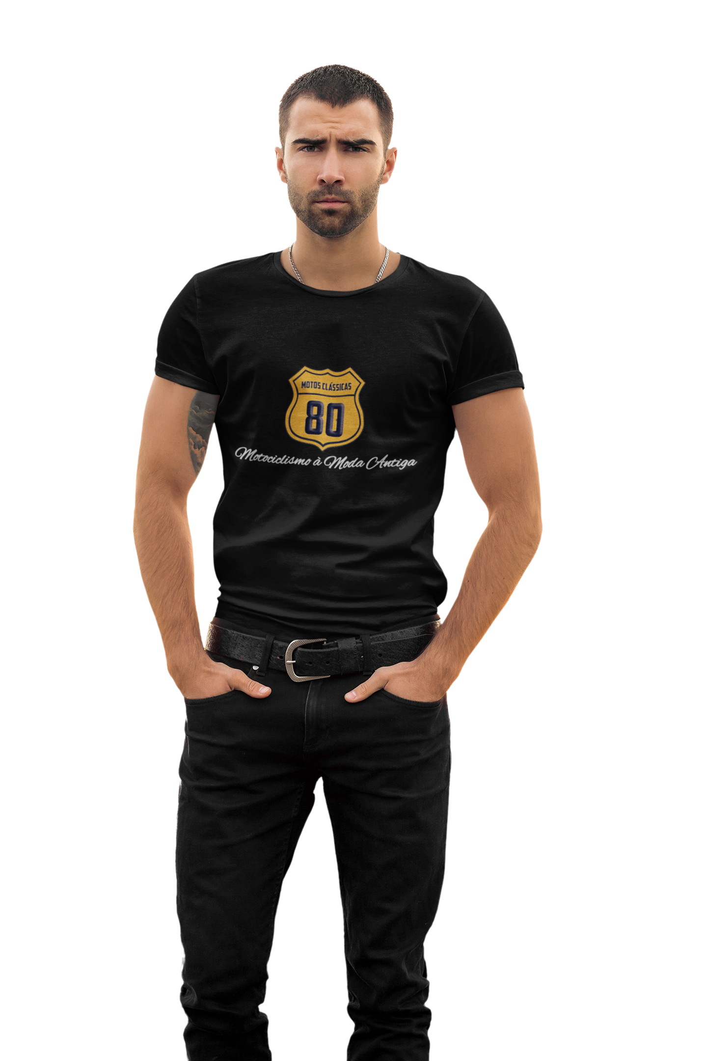 Camiseta institucional Motociclismo à Moda Antiga