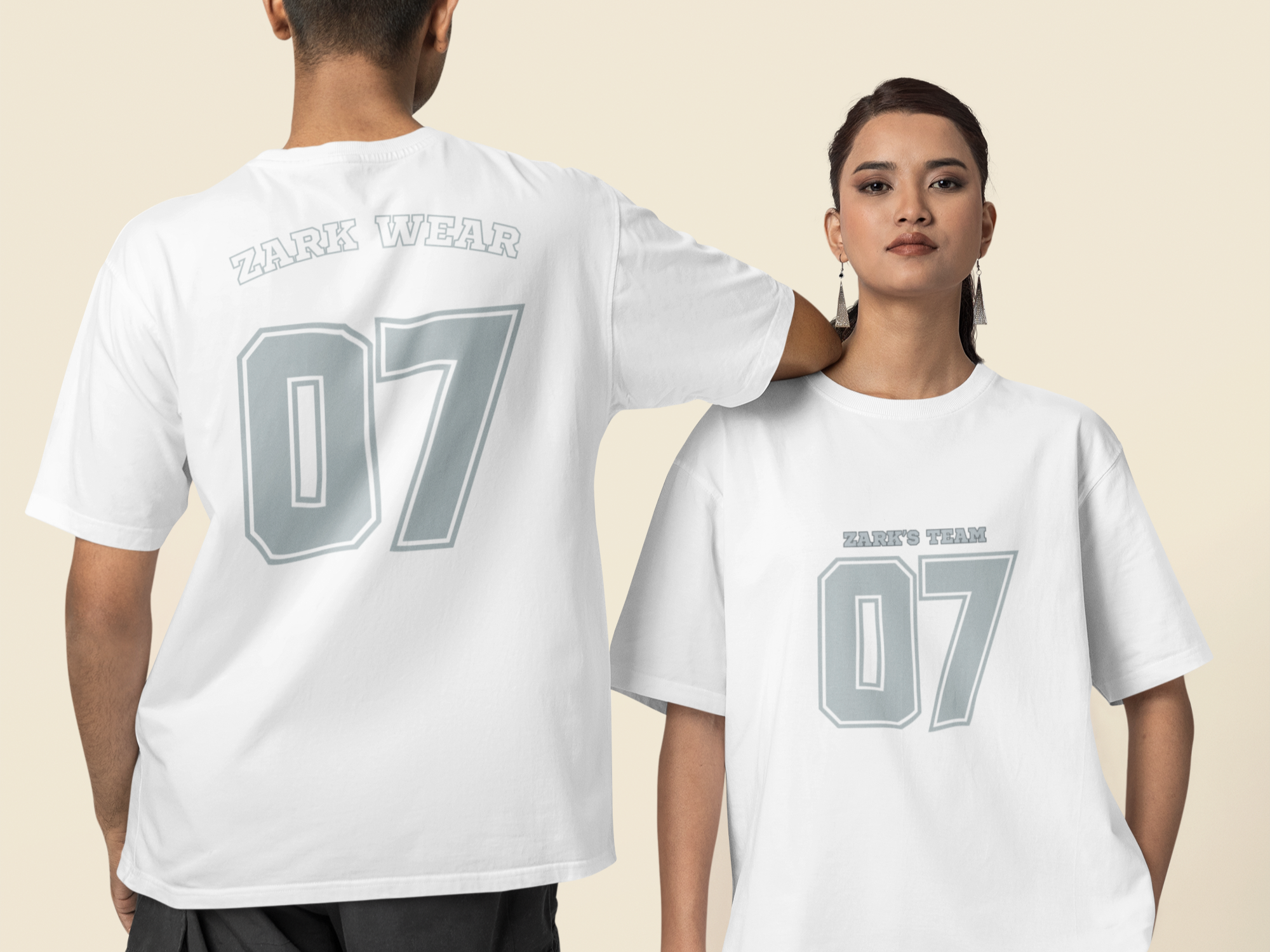 Camiseta Oversized COLORS Zark Team