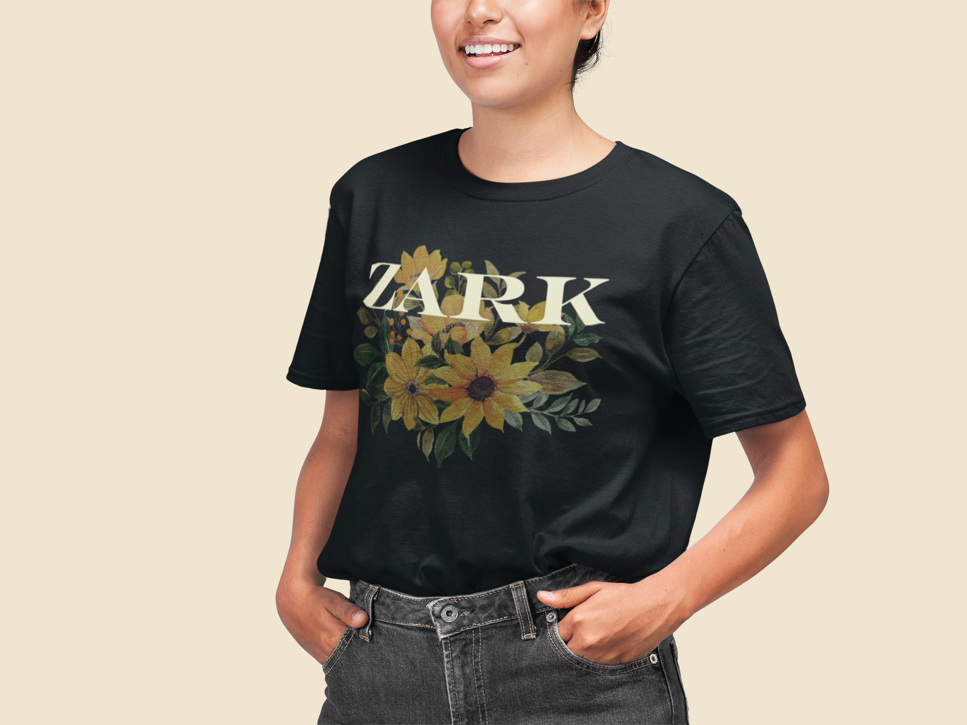 Camiseta Feminina COLORS Flower With Field