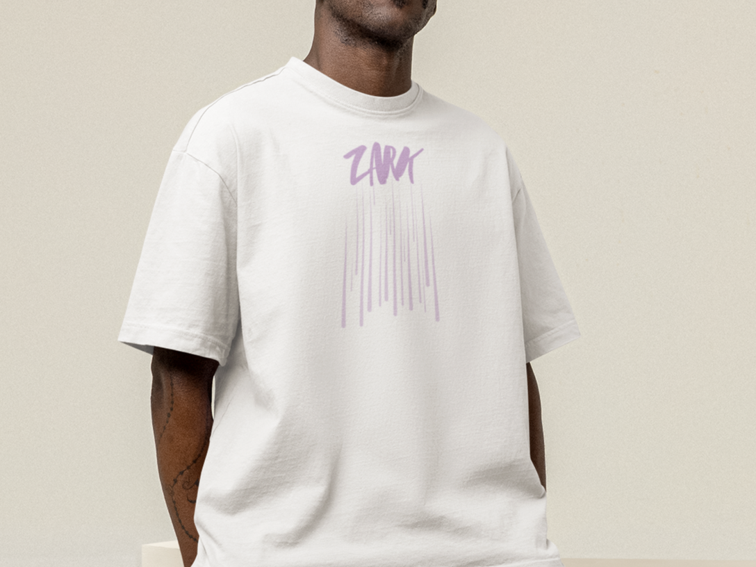 Camiseta Oversized COLORS Falling Ink