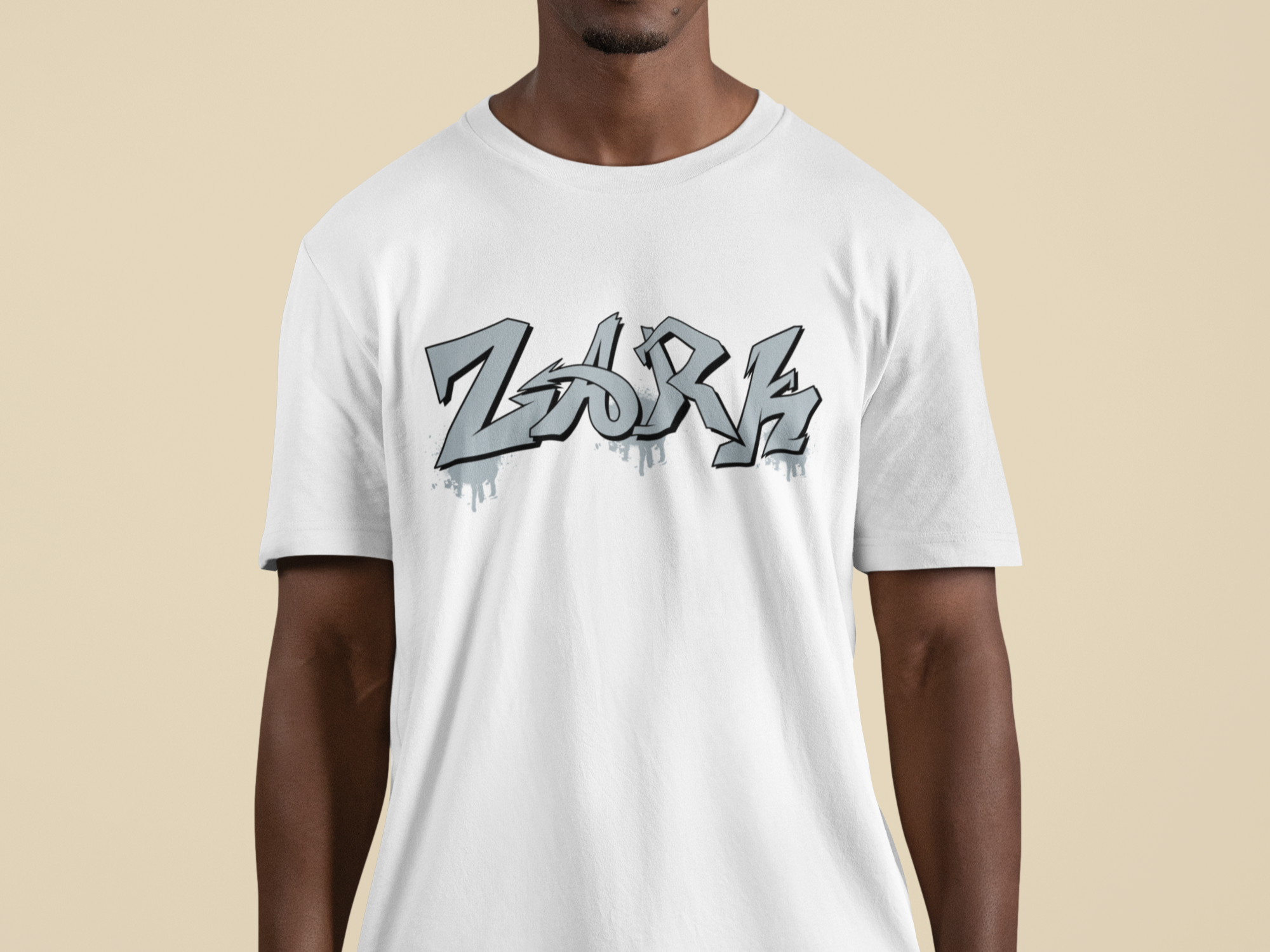 Camiseta Oversized COLORS Grafite