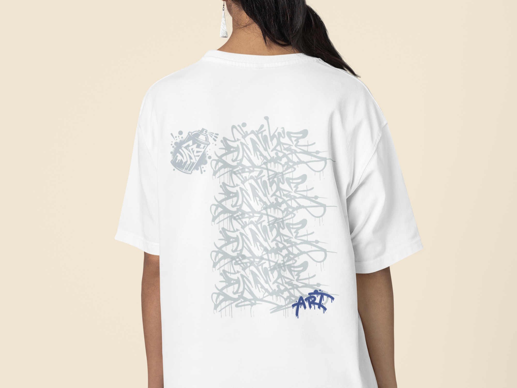 Camiseta Oversized COLORS Art