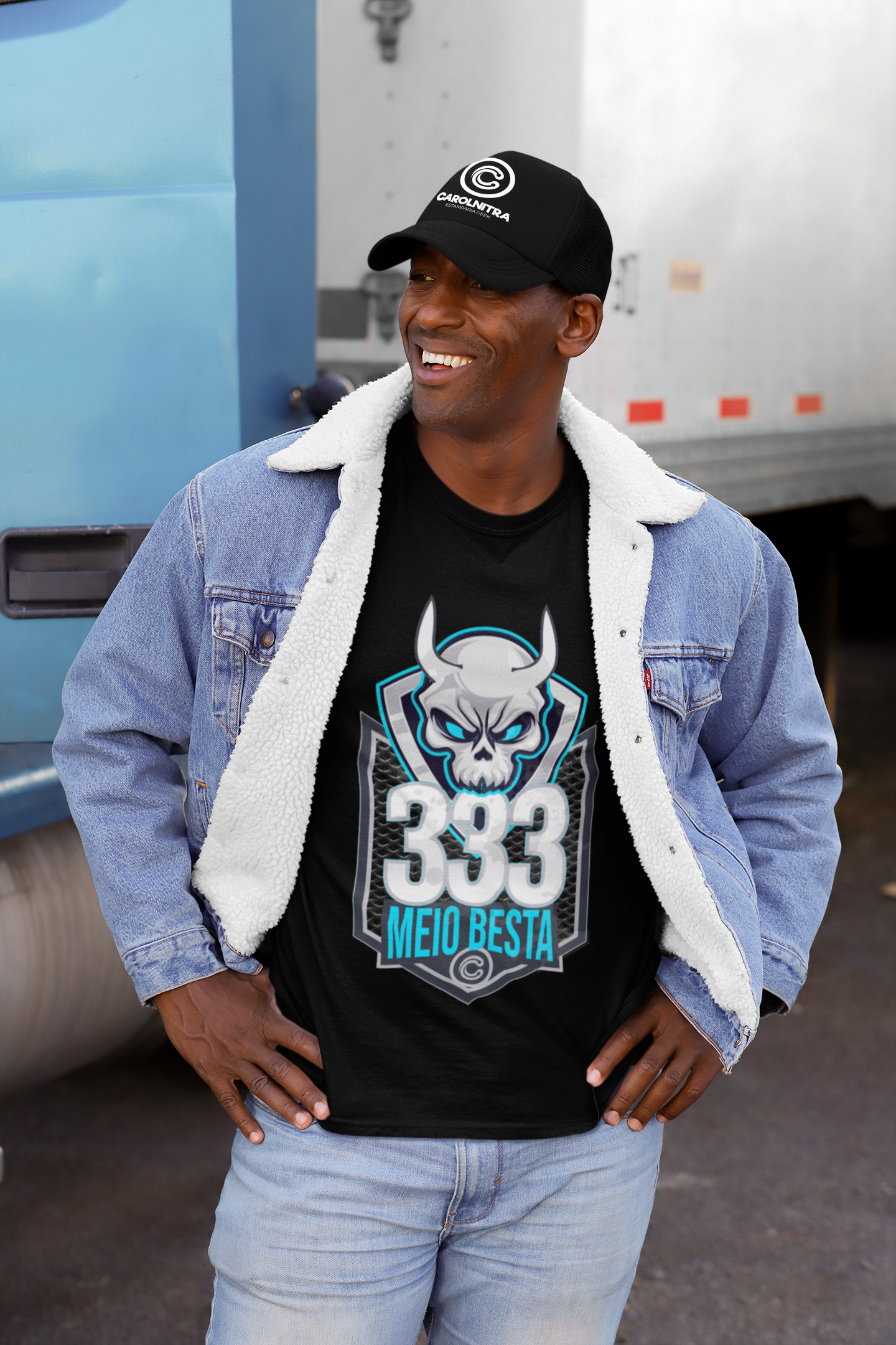 Camisa 333 Meio Besta Careca Classic