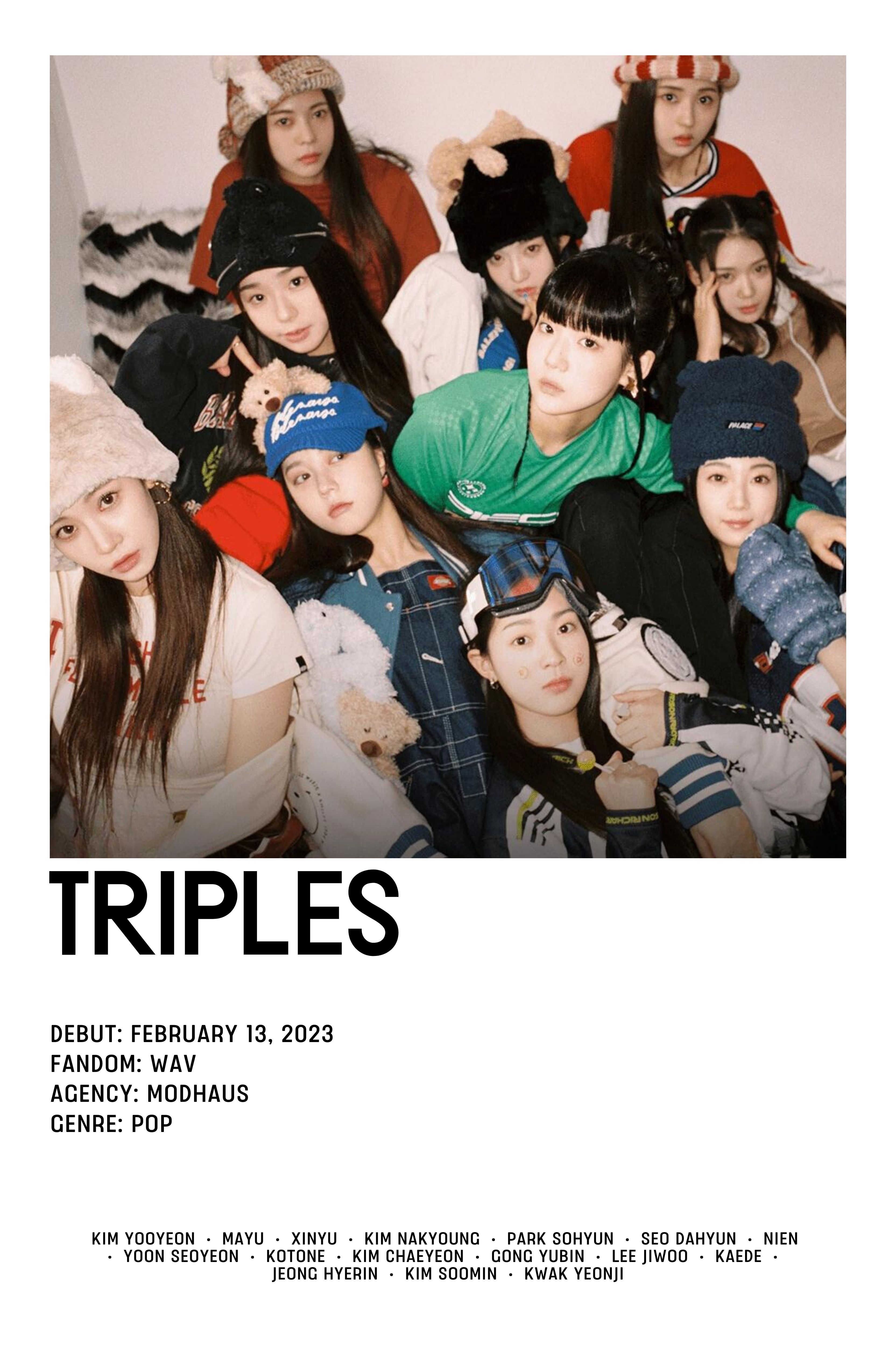 POSTER TRIPLE'S