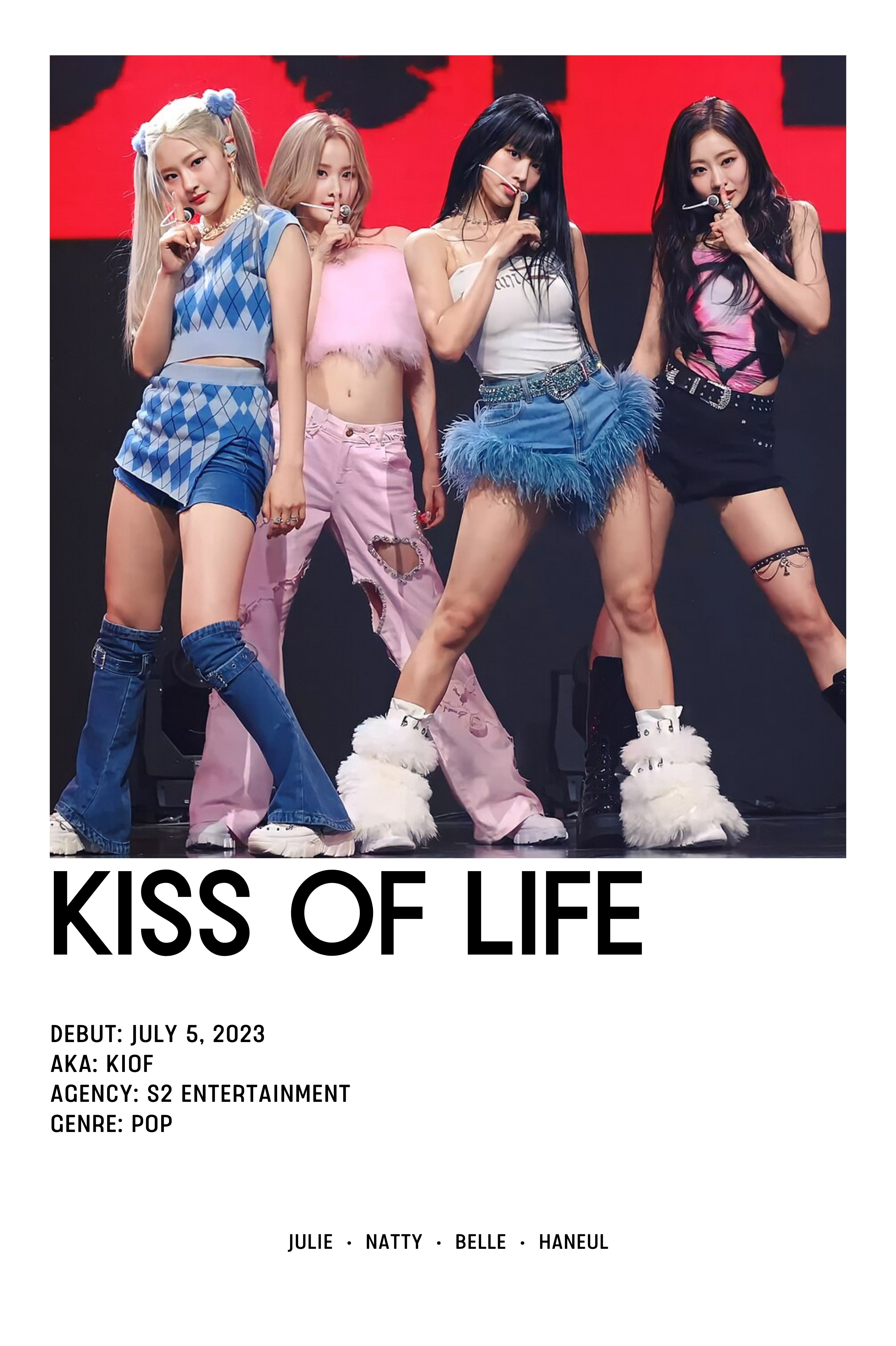 POSTER KISS OF LIFE 