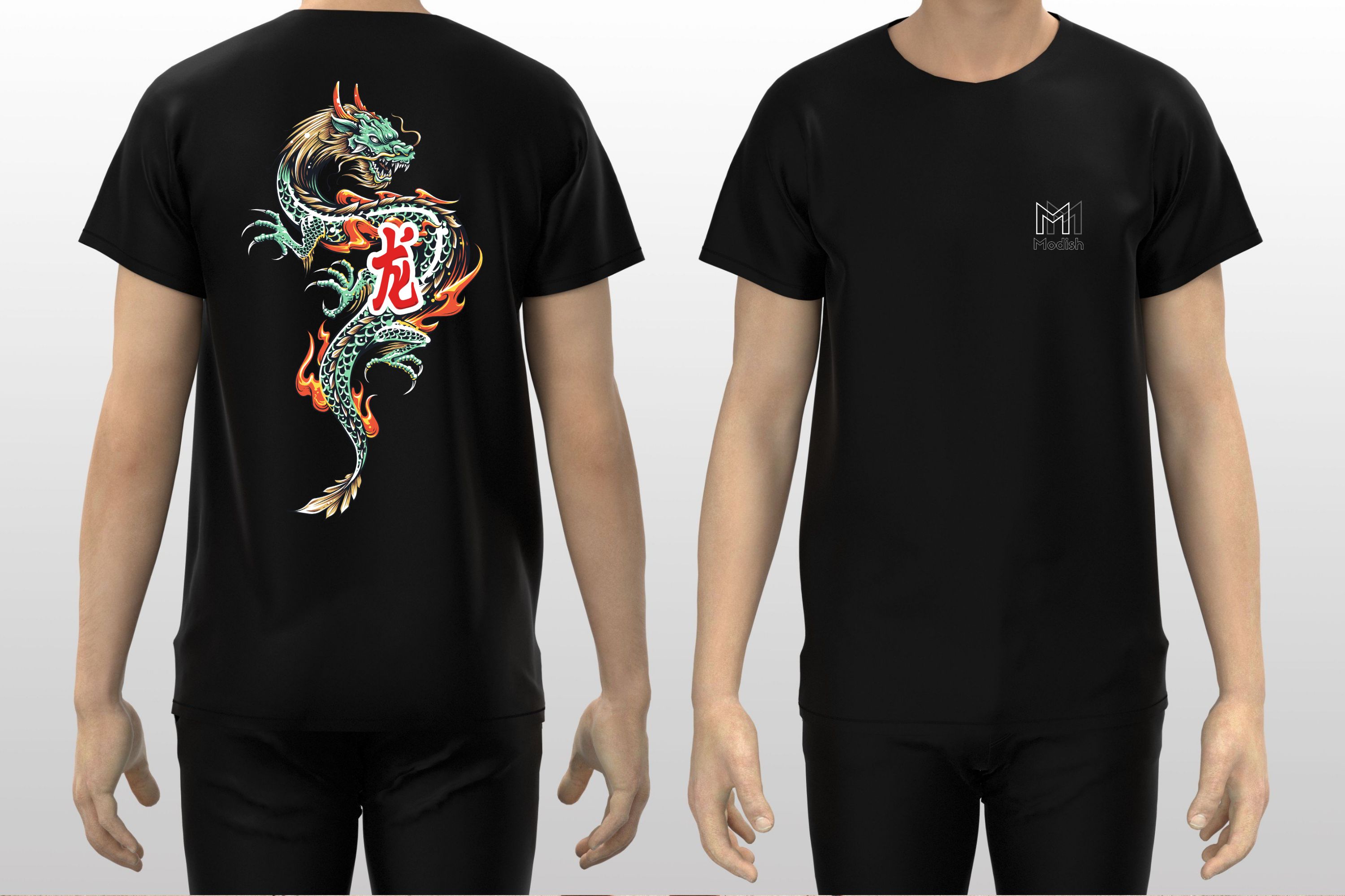 Nome do produto: Camiseta - oriental