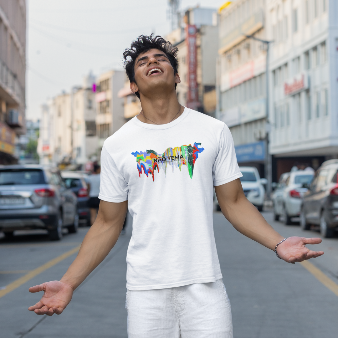 [Versão Light] T-Shirt : Não temas (Isaías 41:10)