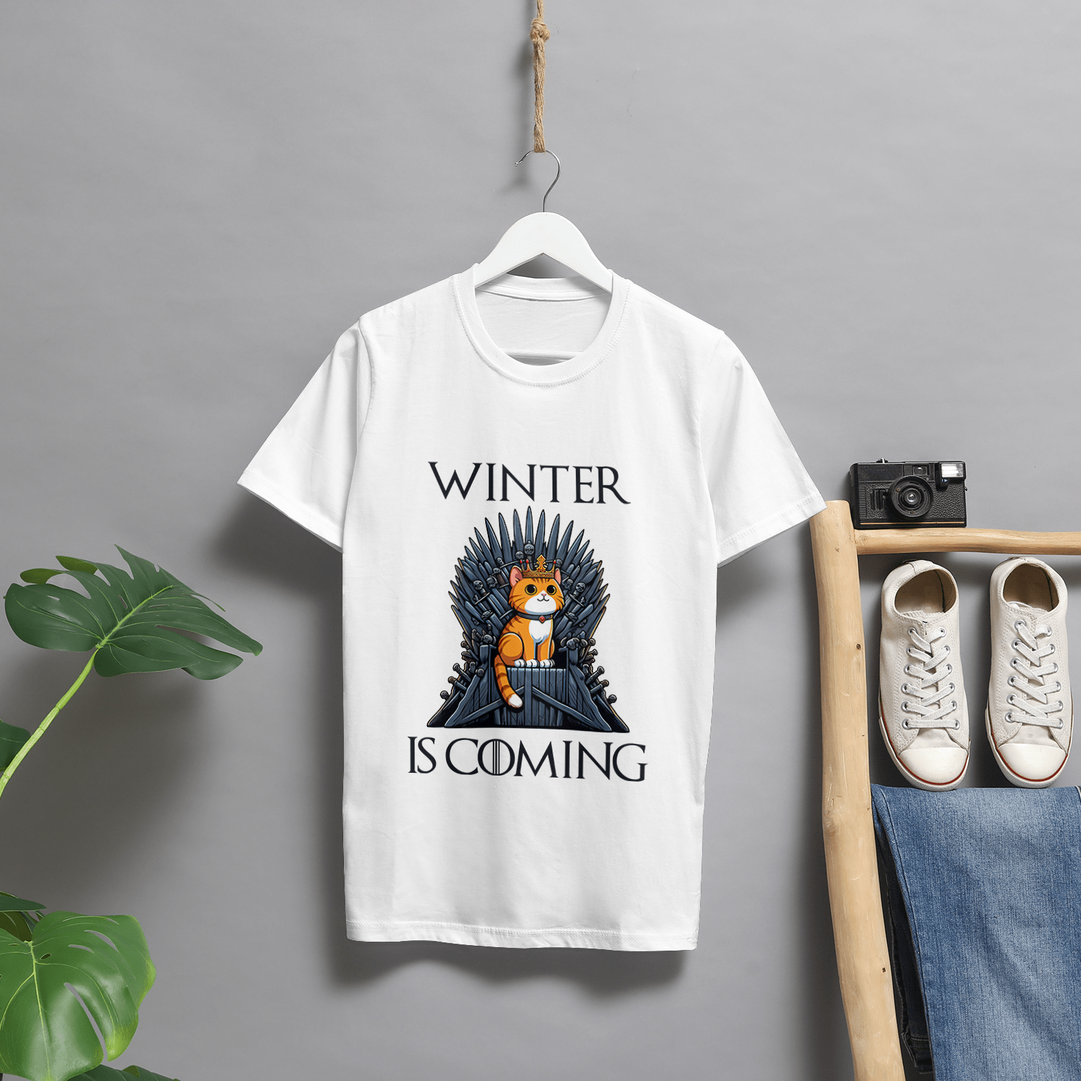 Gatinho Winter is Coming GOT White